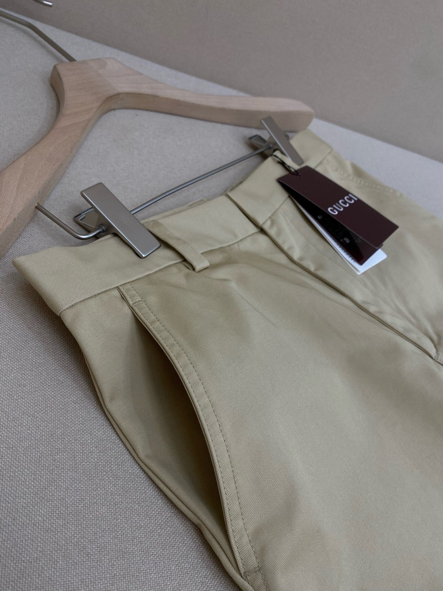 Dark Blue and Geige Short - Size 48 - FashionHype.xyz