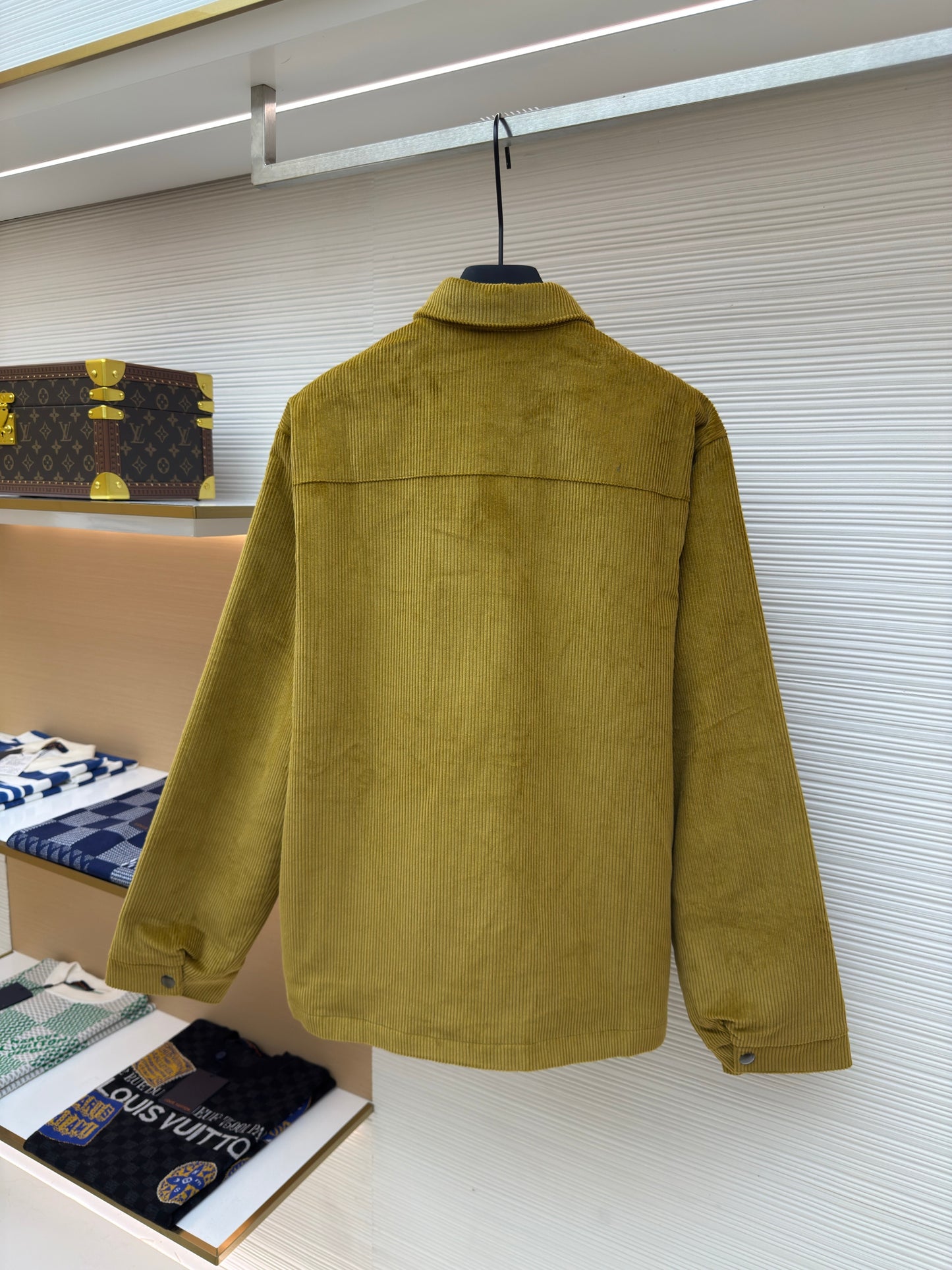 Chartreuse and Black Jacket - Size L
