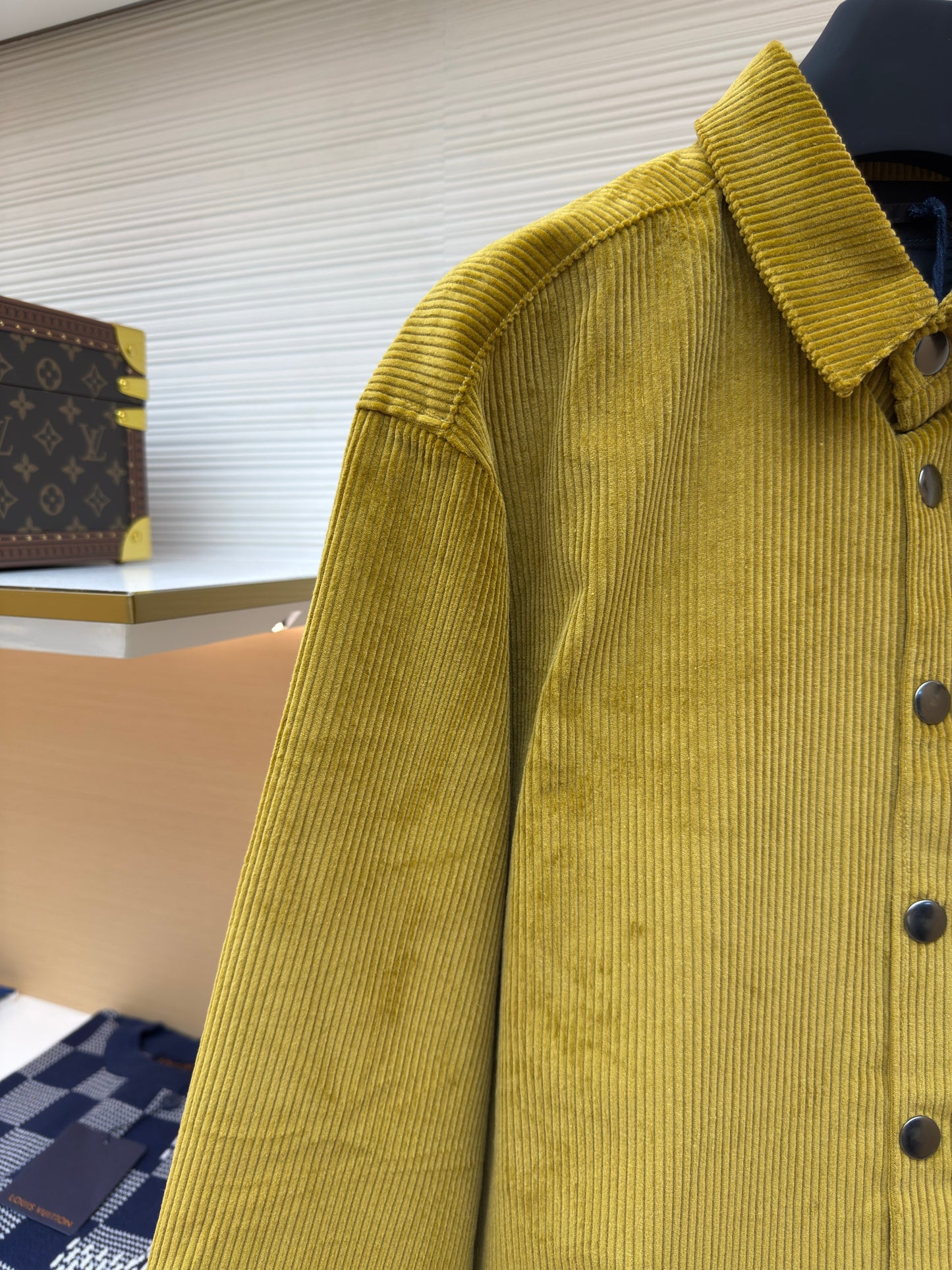 Chartreuse and Black Jacket - Size L