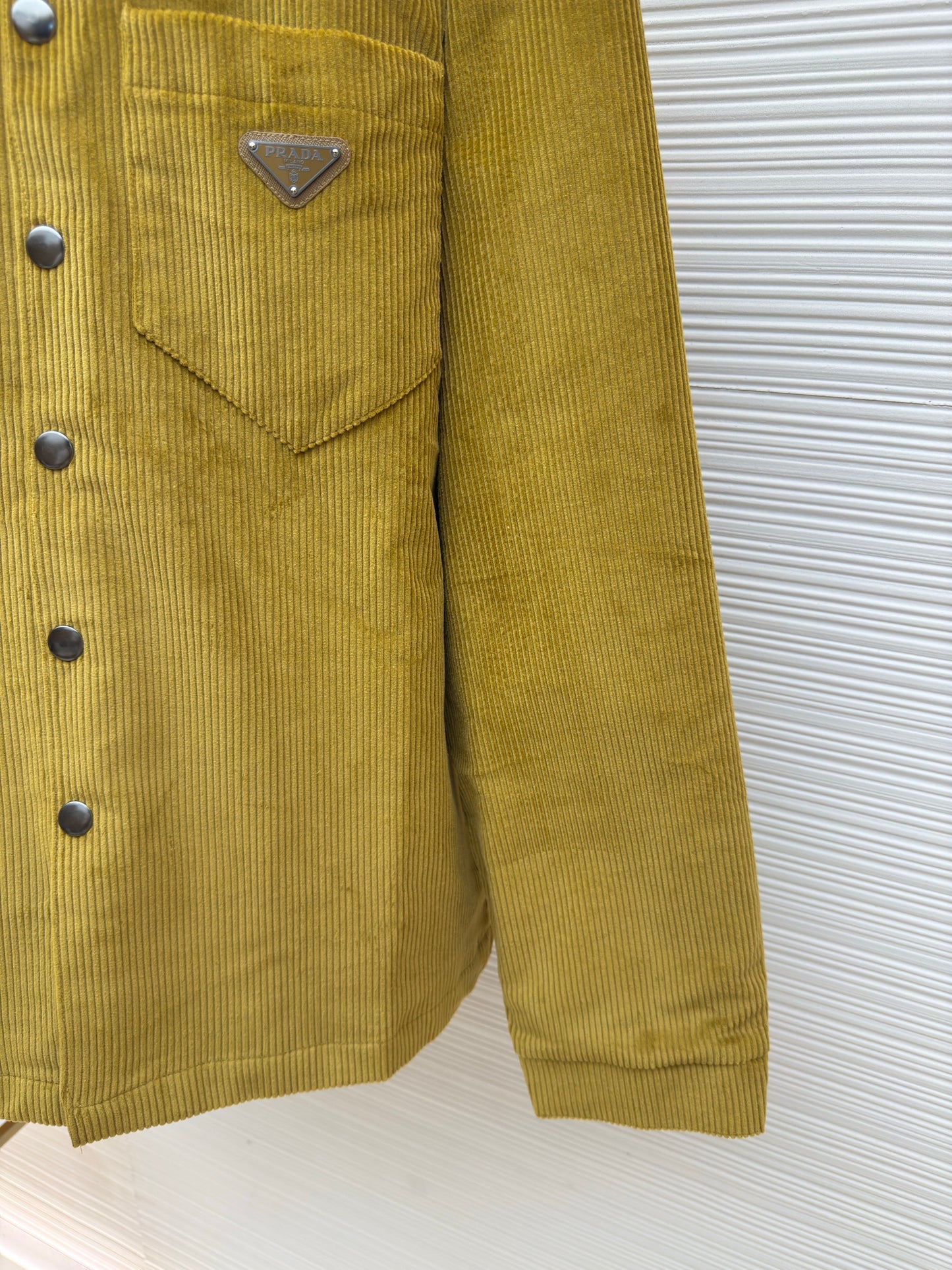 Chartreuse and Black Jacket - Size L