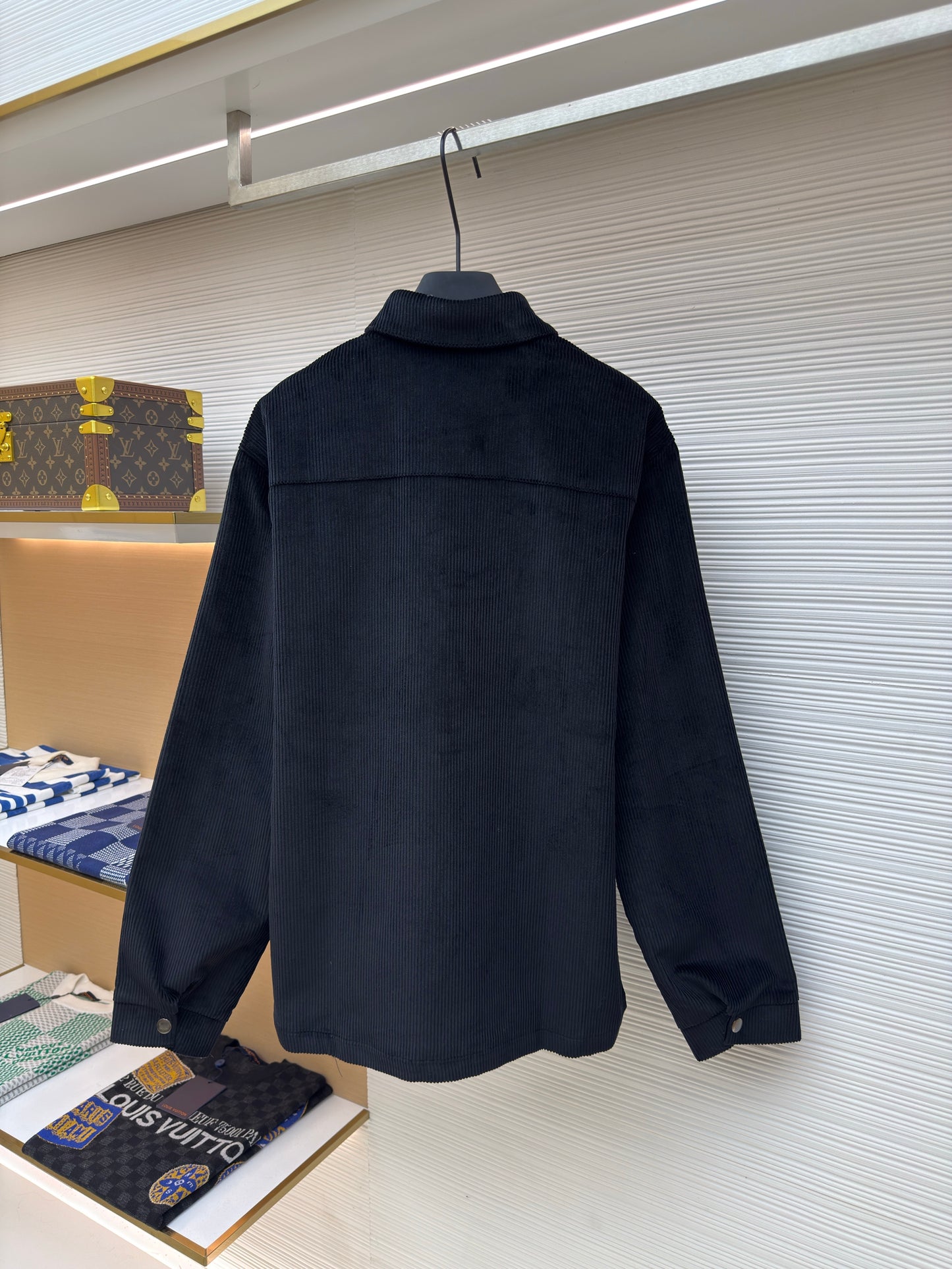 Chartreuse and Black Jacket - Size L