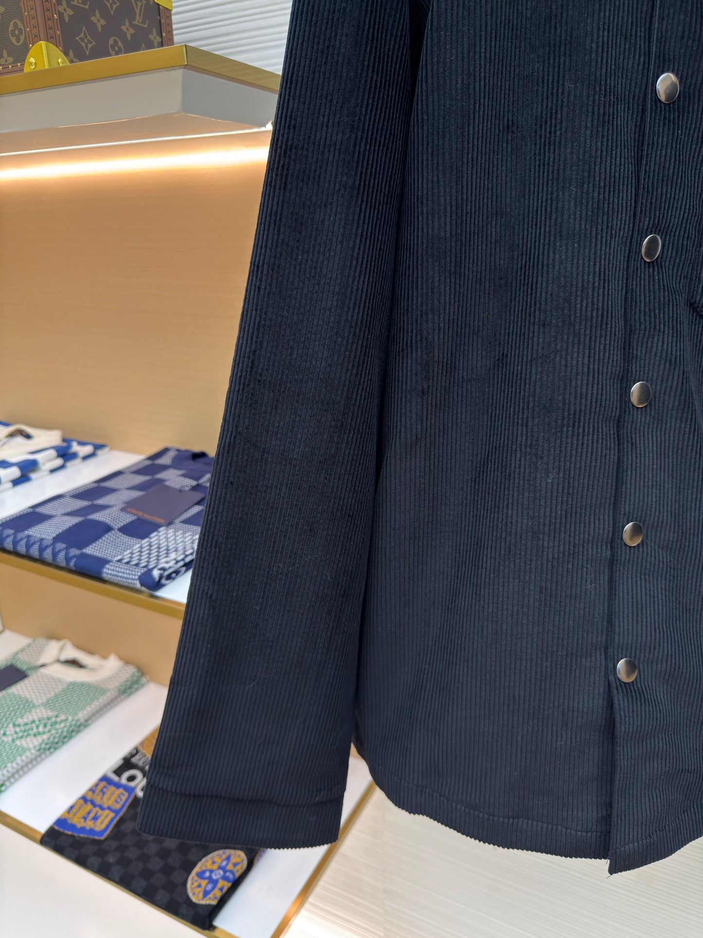 Chartreuse and Black Jacket - Size L