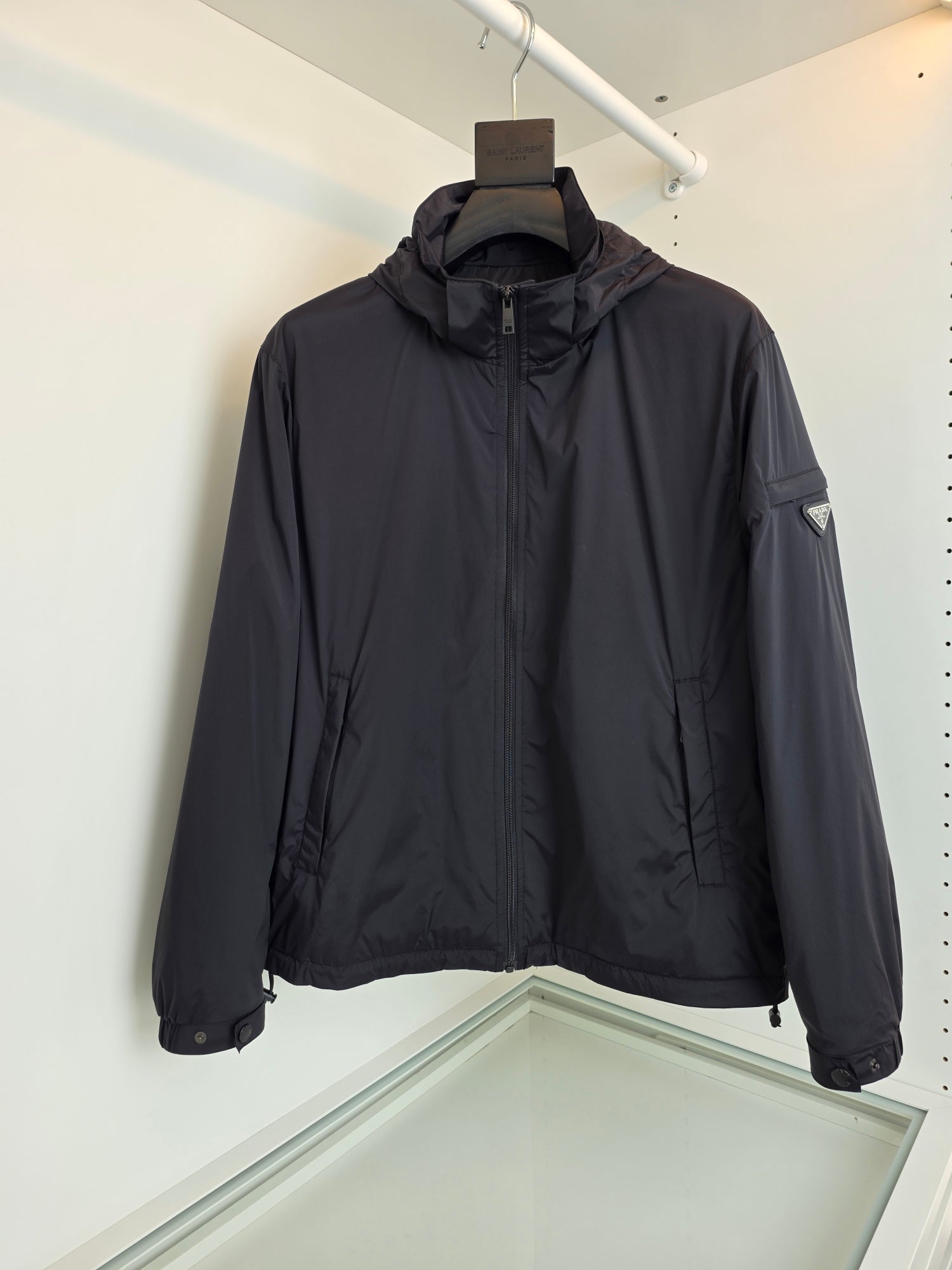 Black and Dark Blue Jacket - Size 56 - FashionHype.xyz