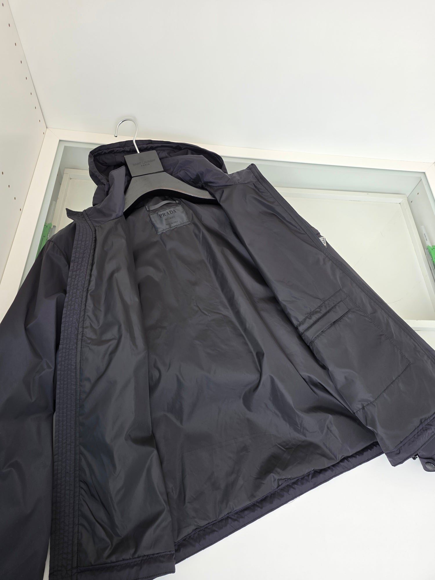 Black and Dark Blue Jacket - Size 56 - FashionHype.xyz