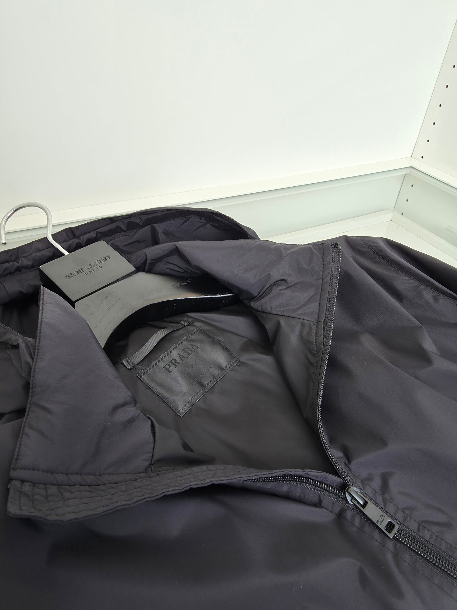 Black and Dark Blue Jacket - Size 56 - FashionHype.xyz