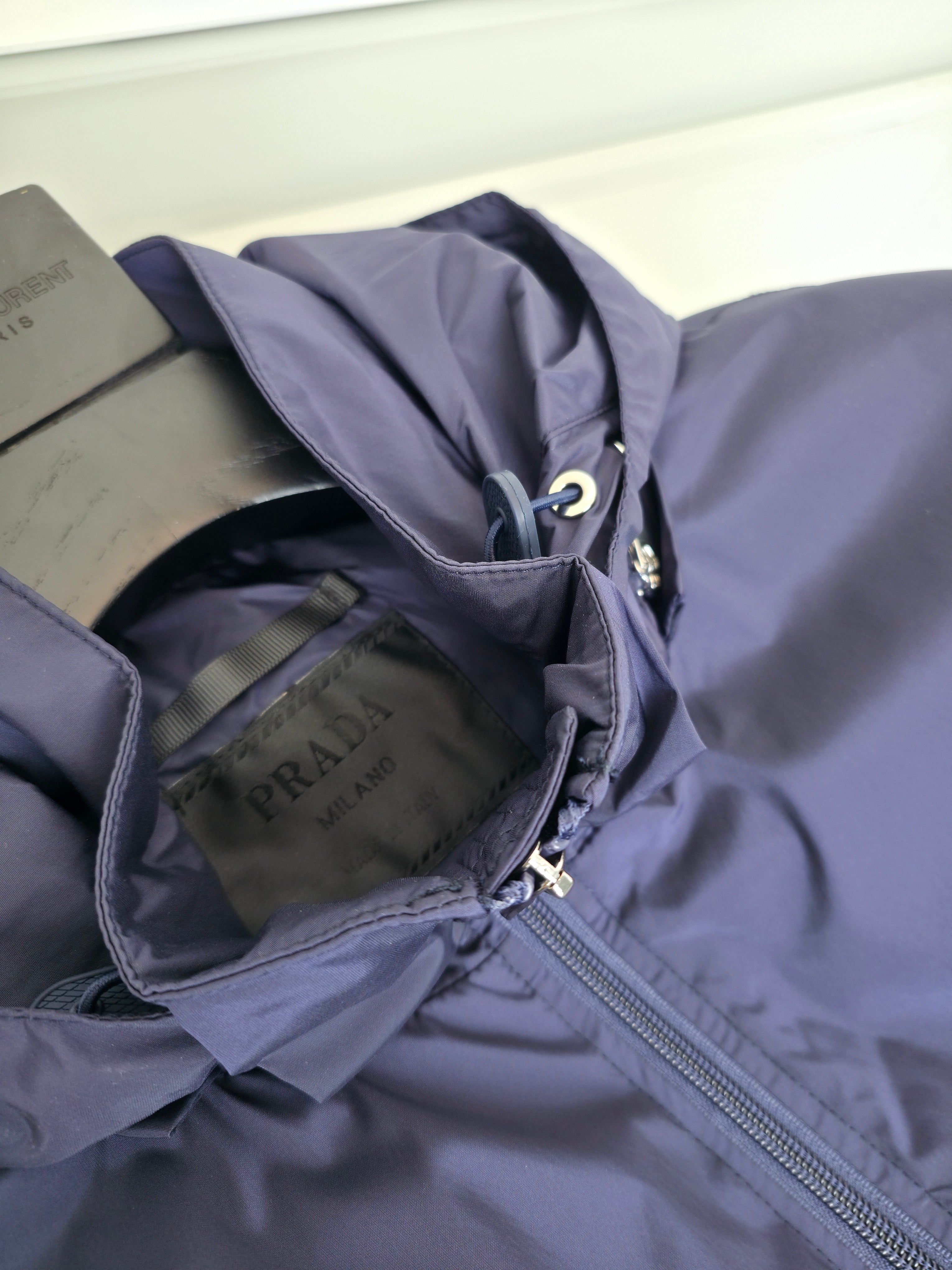 Black and Dark Blue Jacket - Size 56 - FashionHype.xyz