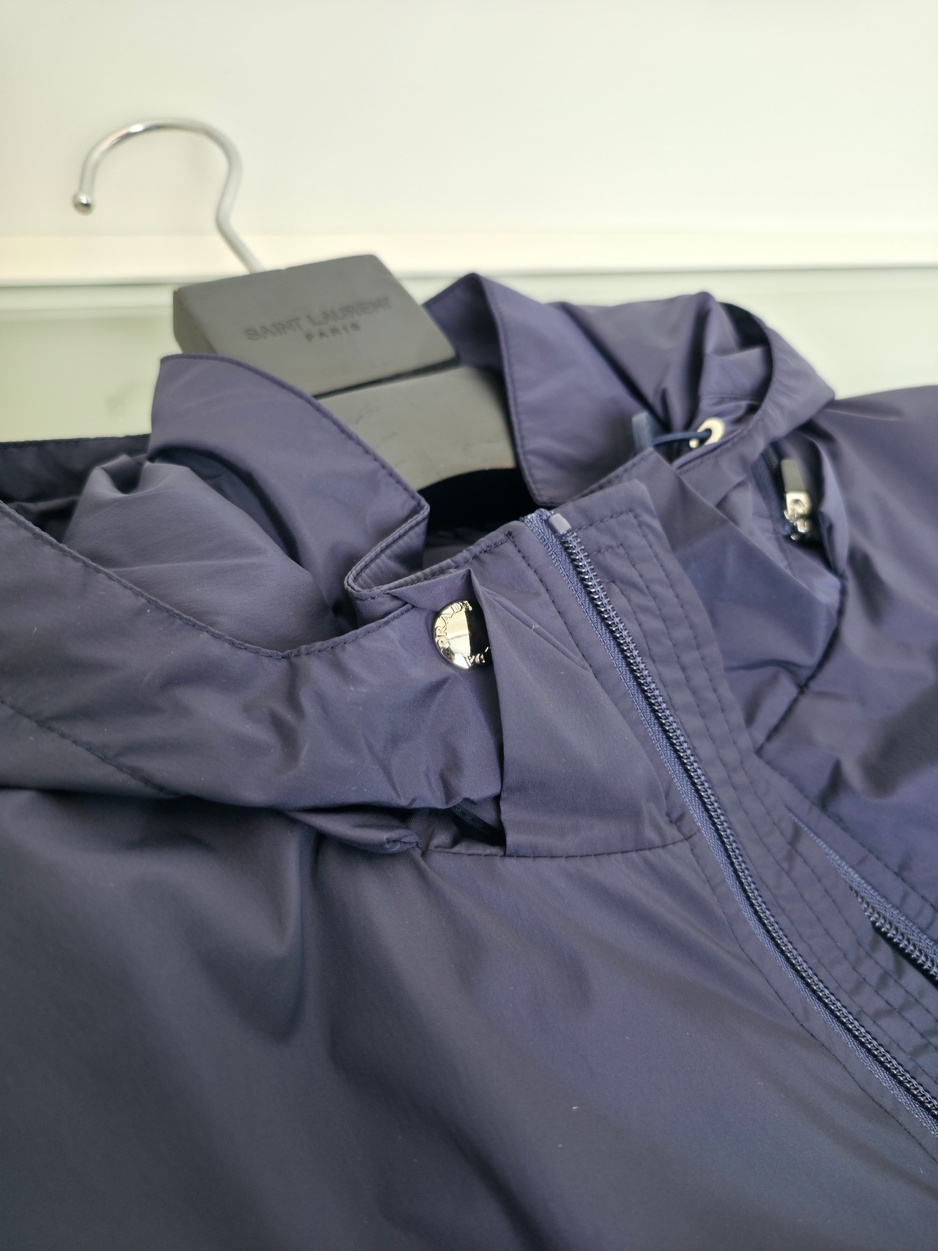 Black and Dark Blue Jacket - Size 56 - FashionHype.xyz