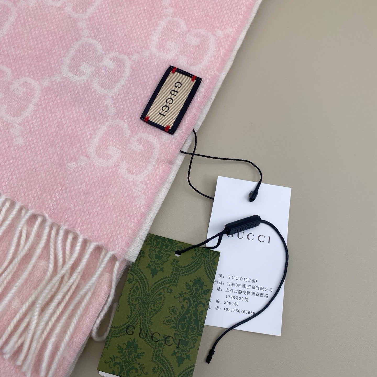 Pink Scarf