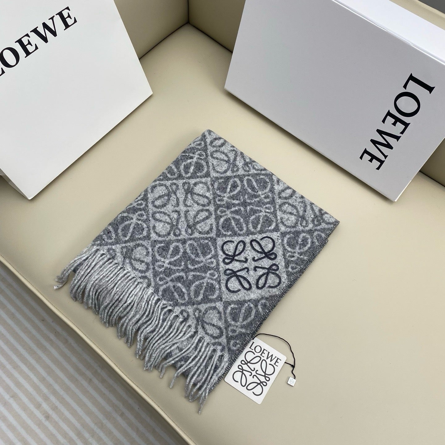 Grey Scarf