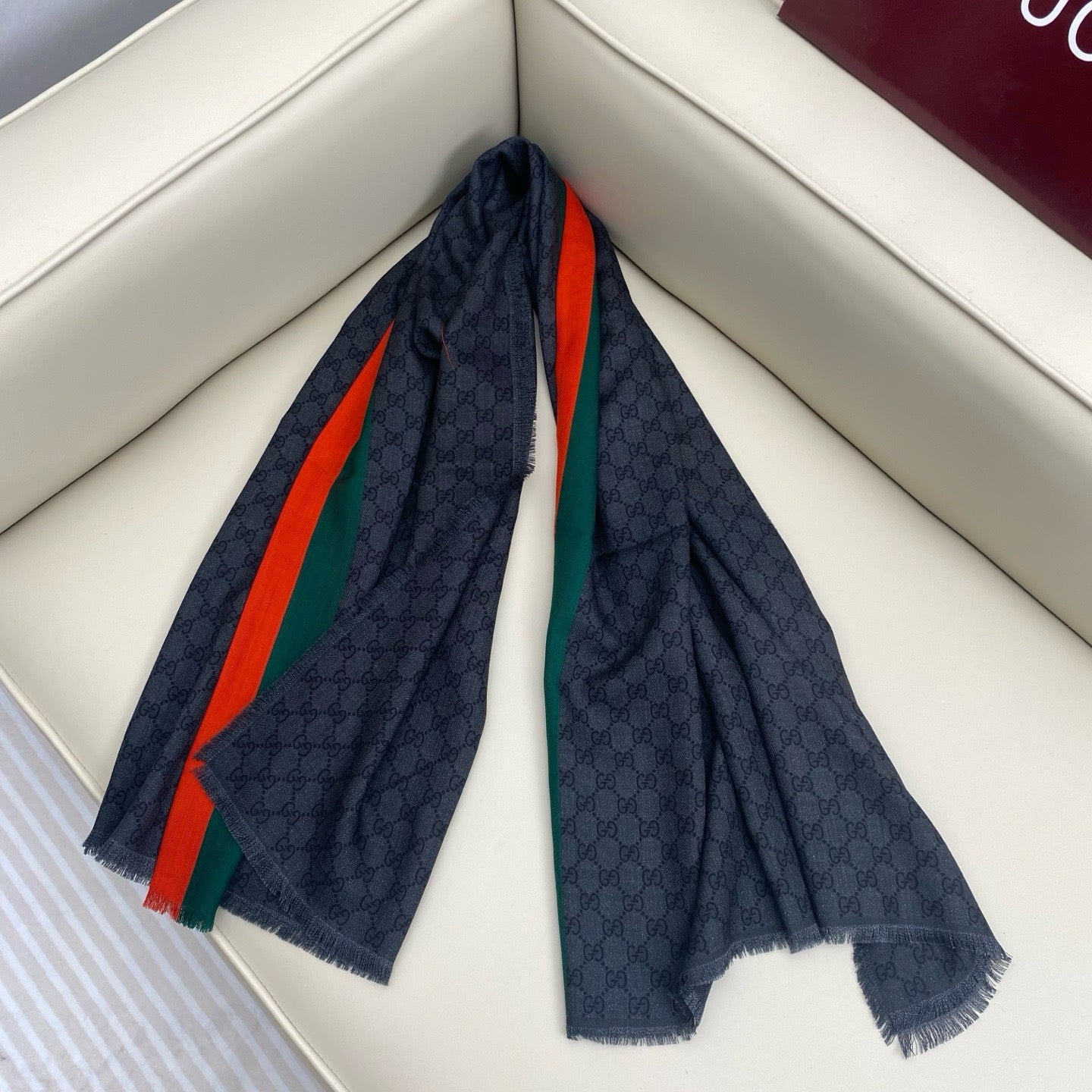 Dark Blue Scarf