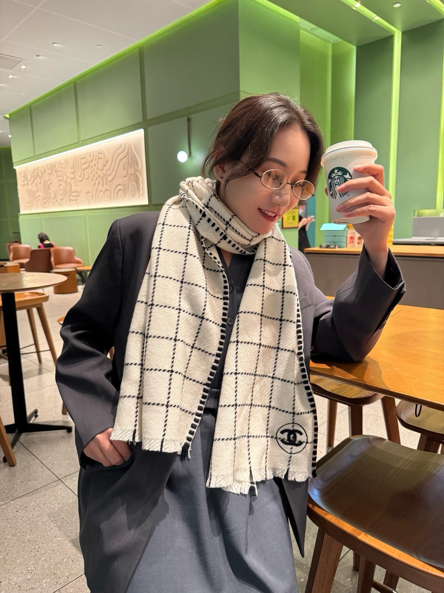 White Scarf