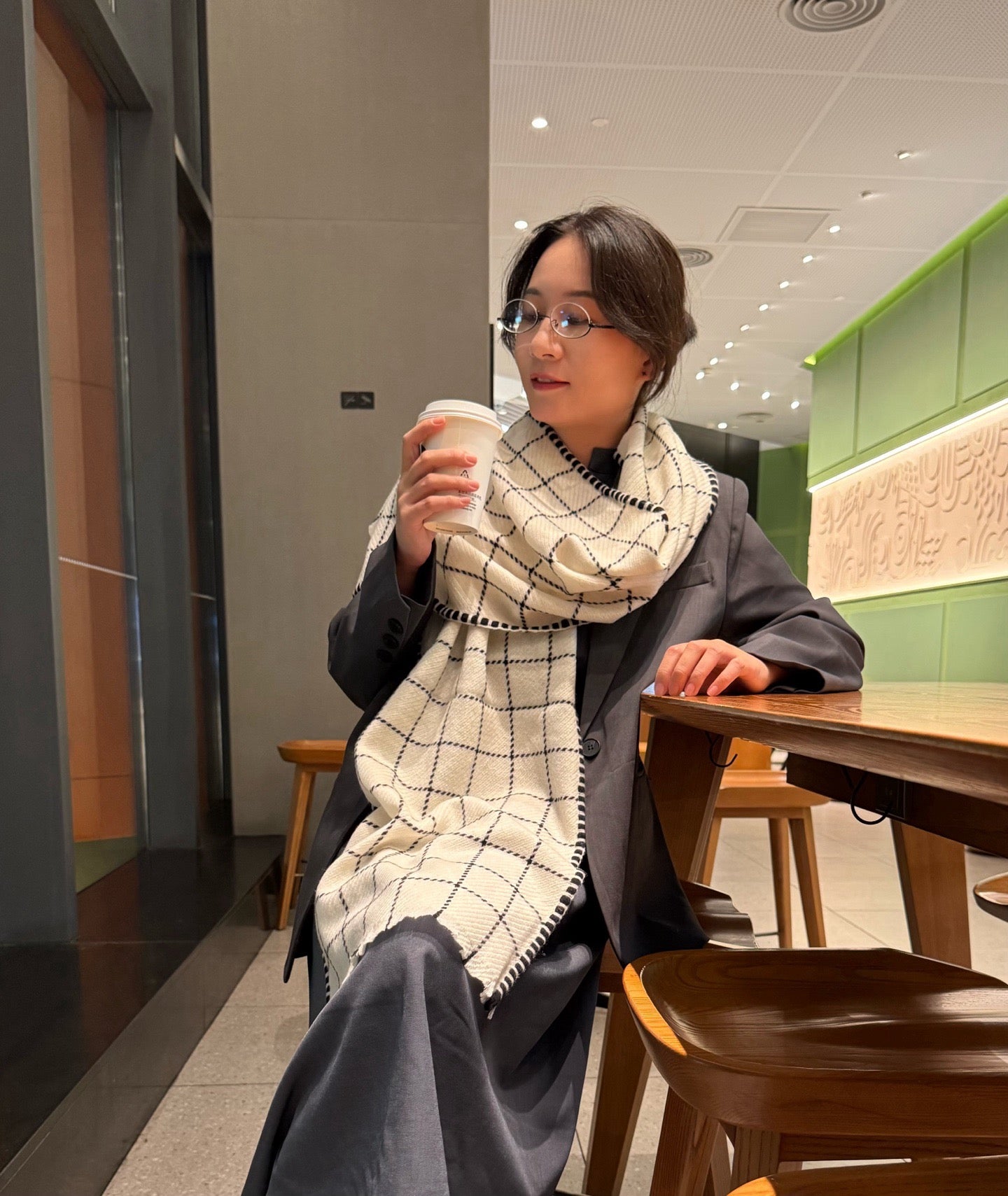 White Scarf