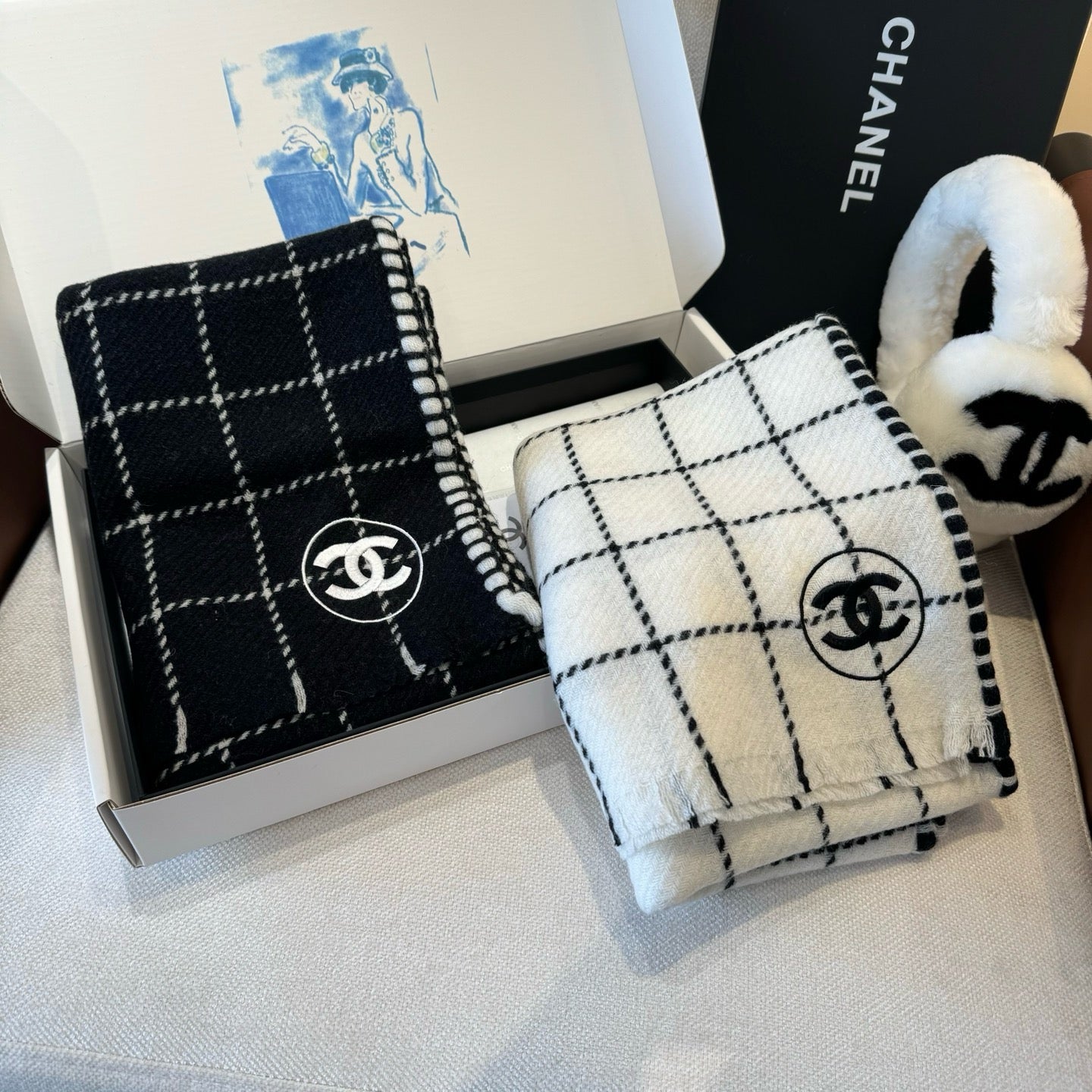 White Scarf