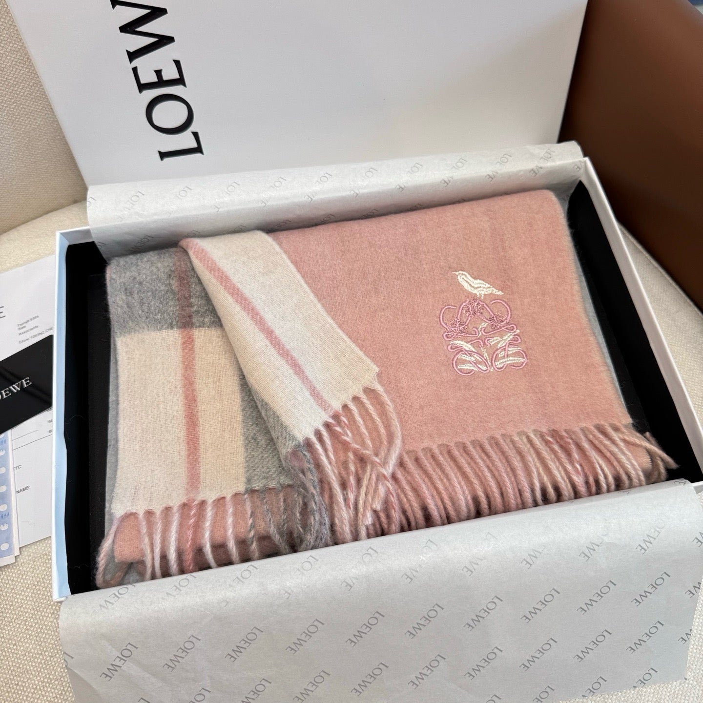 Pink and Rose Scarf