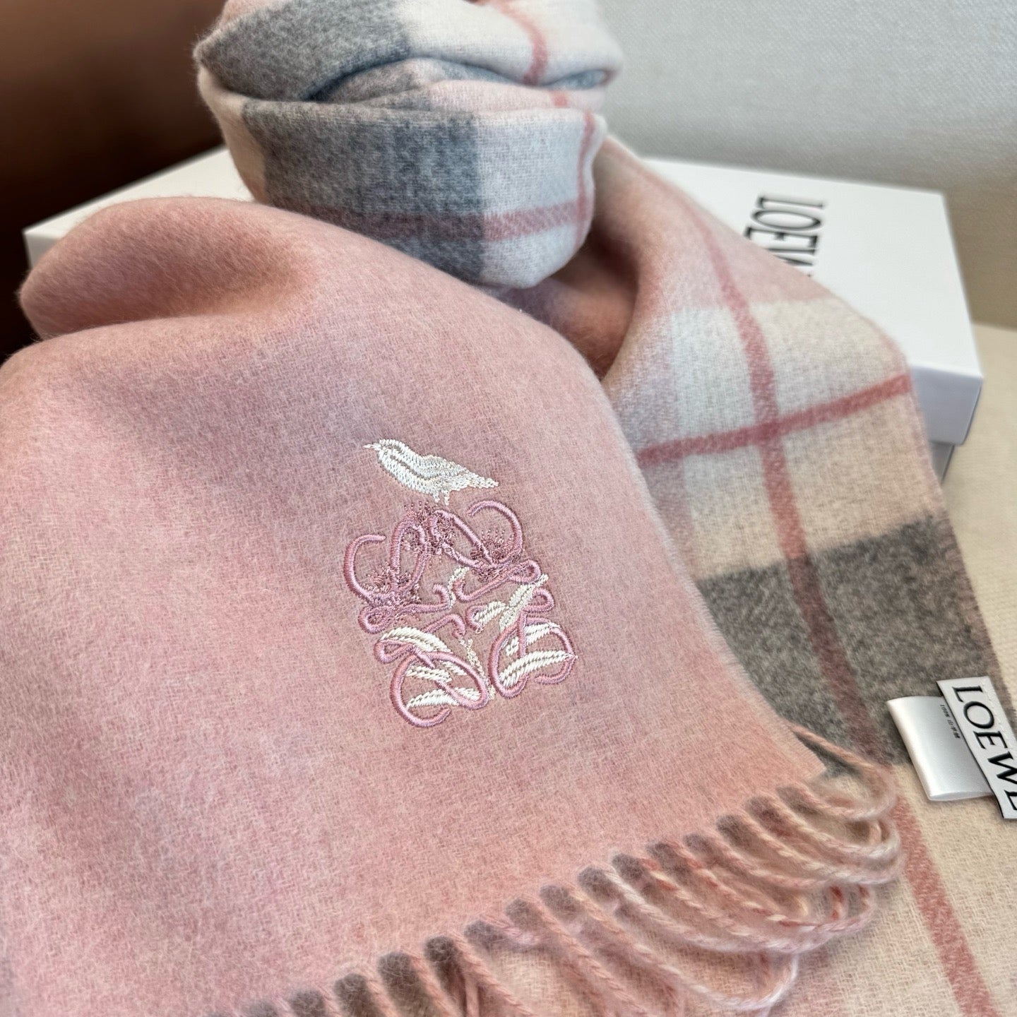 Pink and Rose Scarf