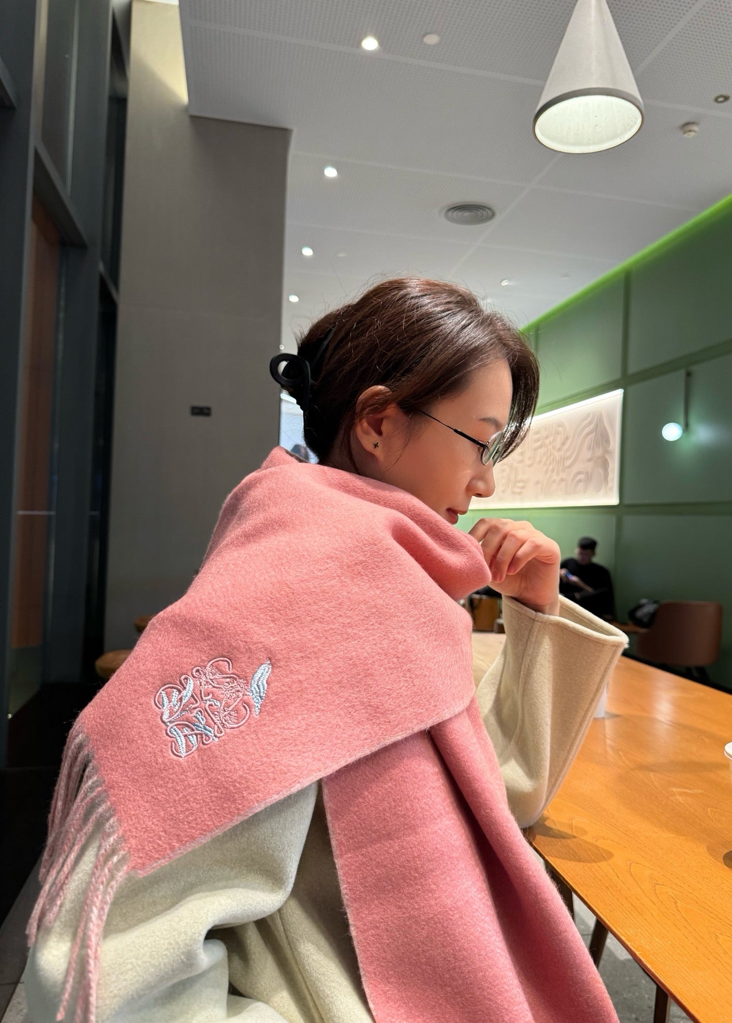 Pink and Rose Scarf