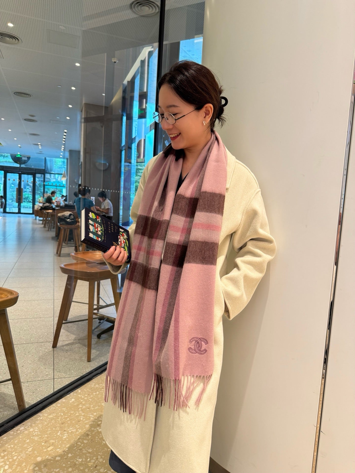 Pink Scarf