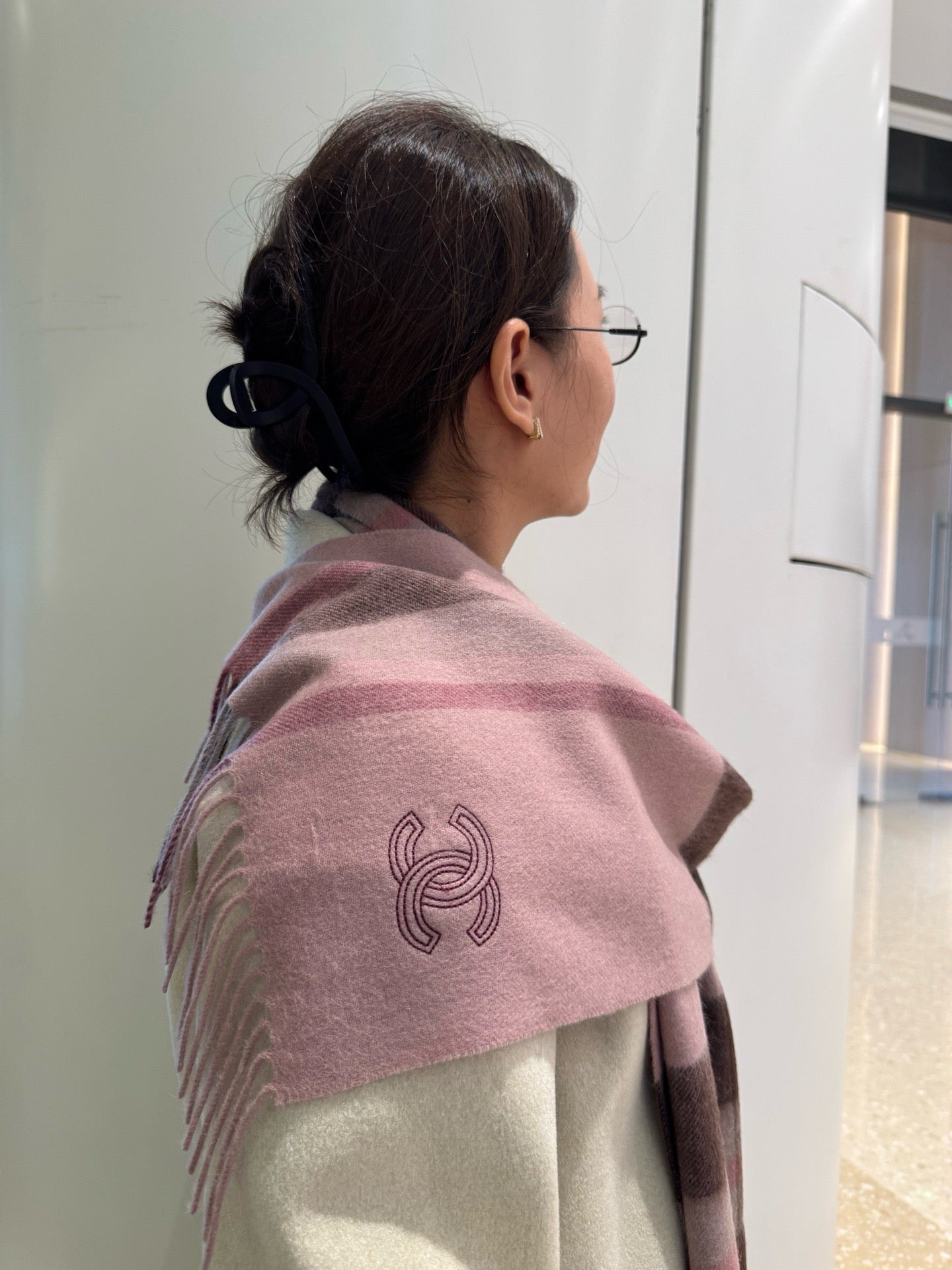 Pink Scarf