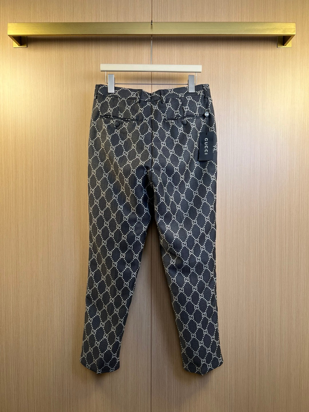 Black Jacket and Pant Suit