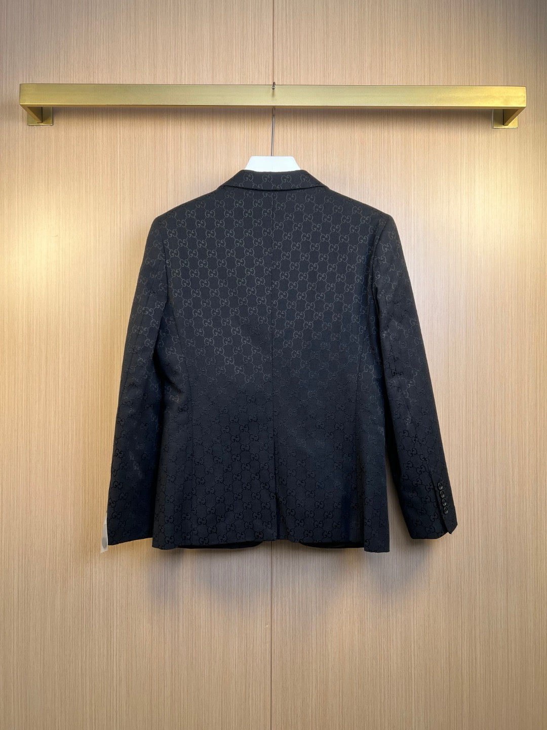 Black Jacket and Pant Suit