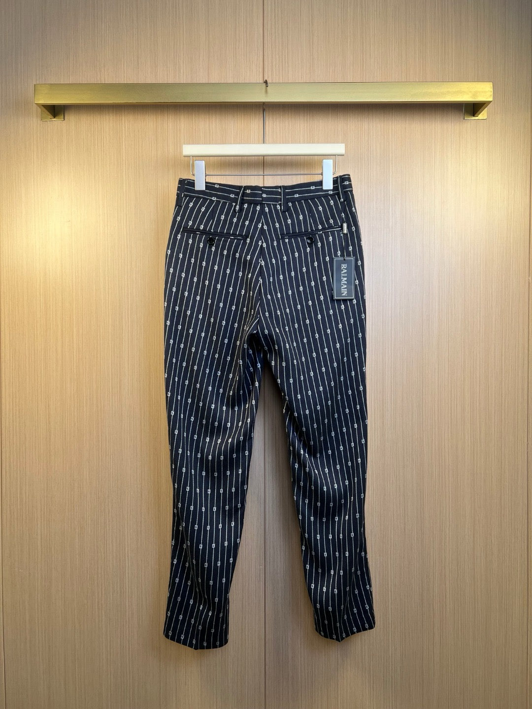 Black Jacket and Pant Suit