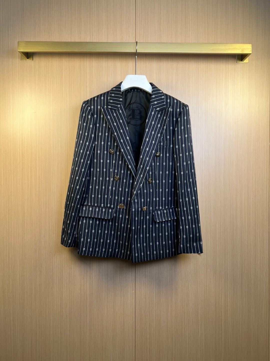 Black Jacket and Pant Suit