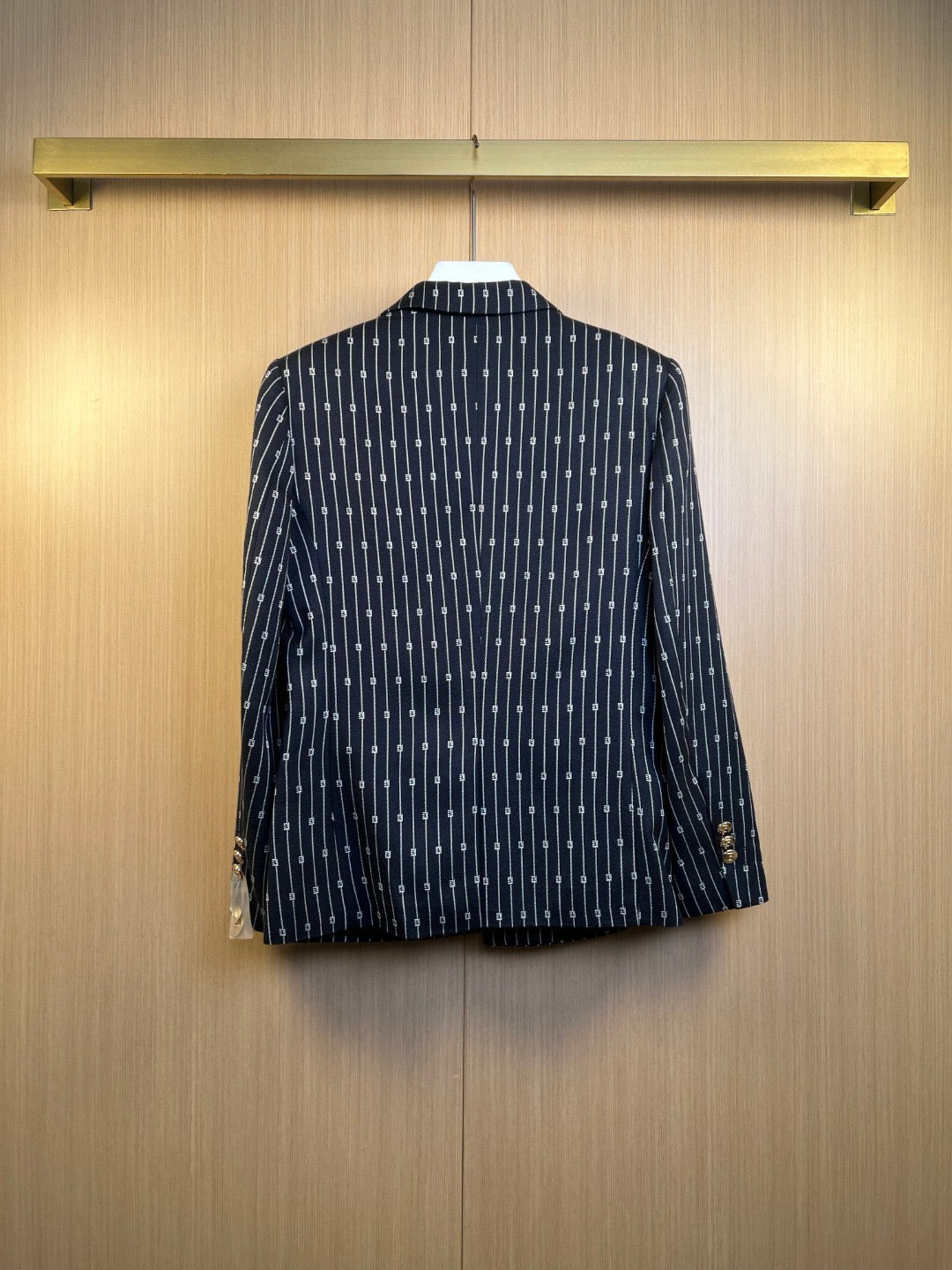 Black Jacket and Pant Suit