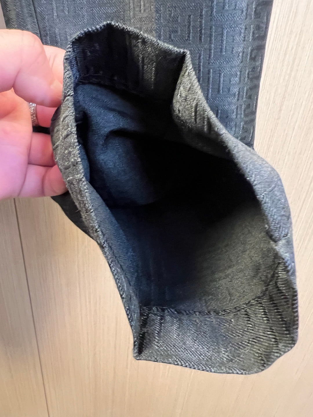 Black Jacket and Pant Suit