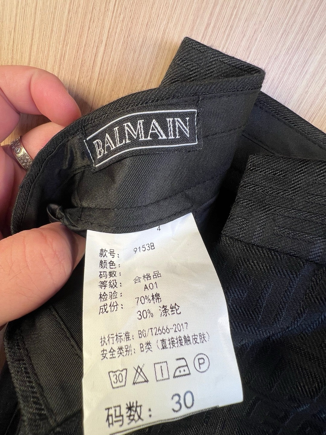 Black Jacket and Pant Suit - Size 56 / 36