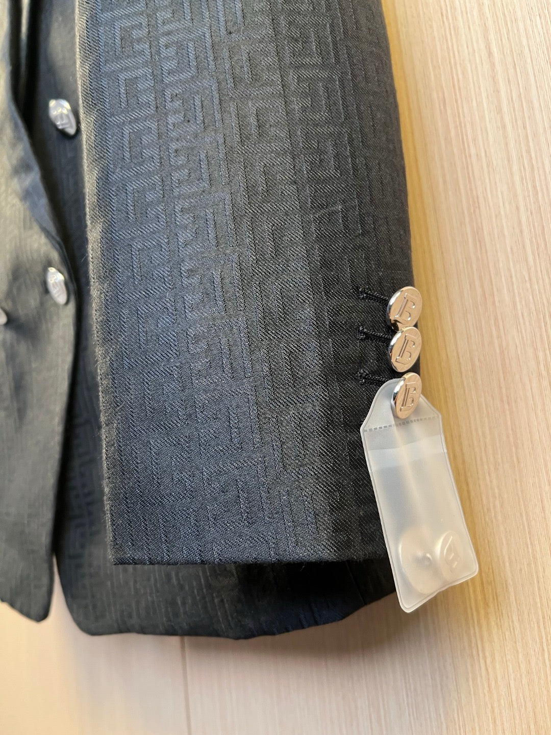 Black Jacket and Pant Suit