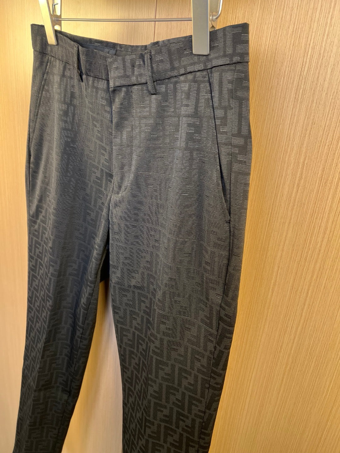 Black Jacket and Pant Suit