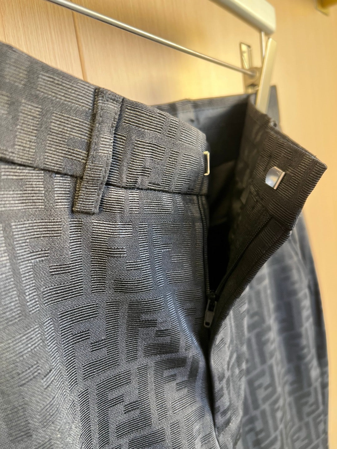 Black Jacket and Pant Suit