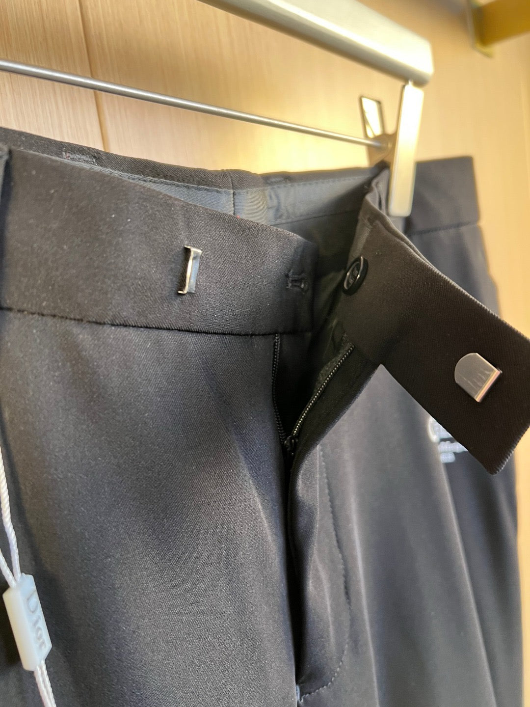 Black Jacket and Pant Suit