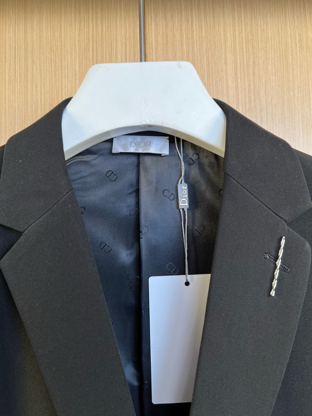 Black Jacket and Pant Suit