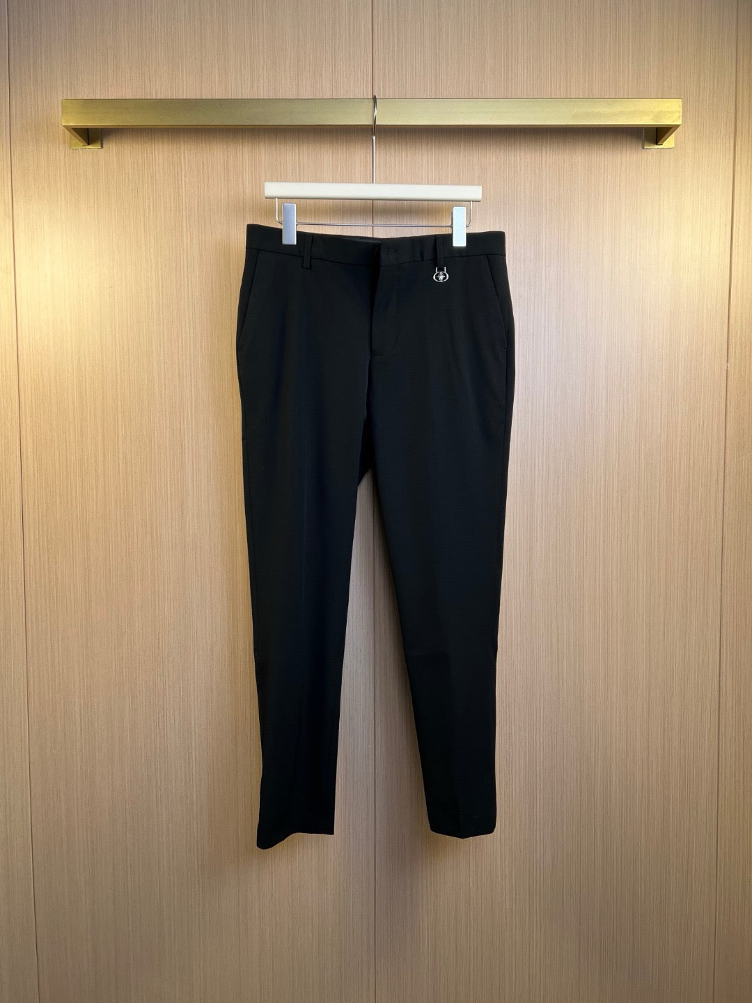 Black Jacket and Pant Suit