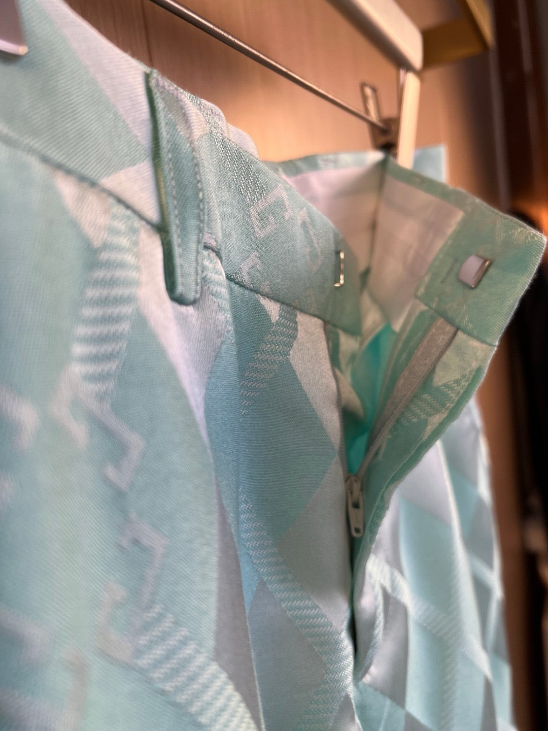 Light Green Jacket and Pant Suit - Size 54/ 33