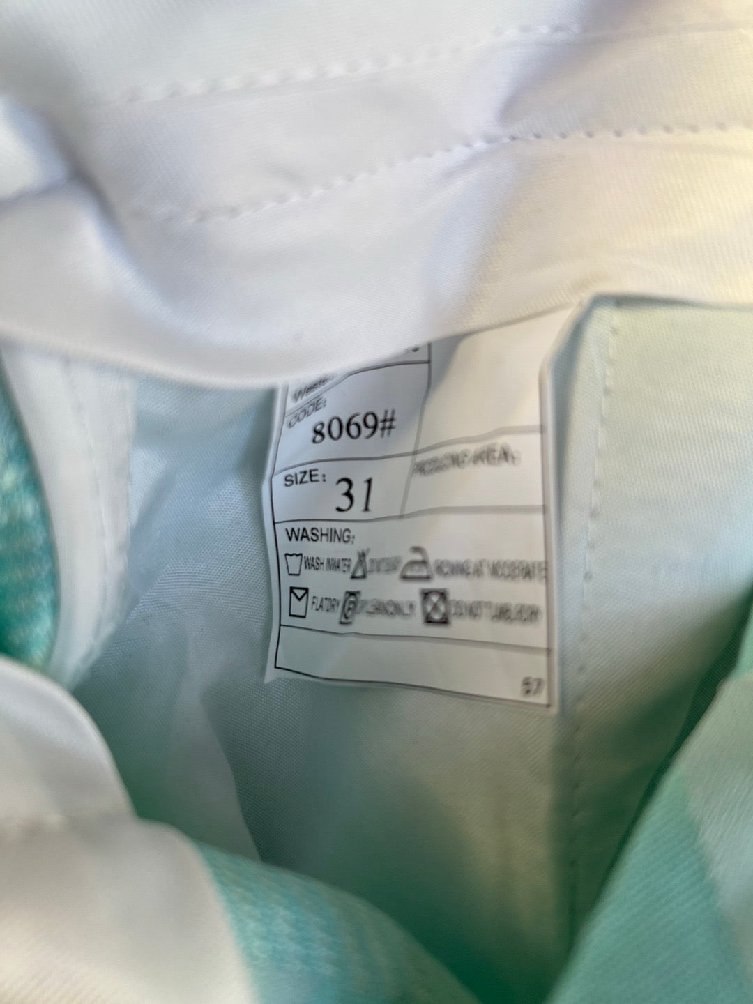 Light Green Jacket and Pant Suit - Size 54/ 33