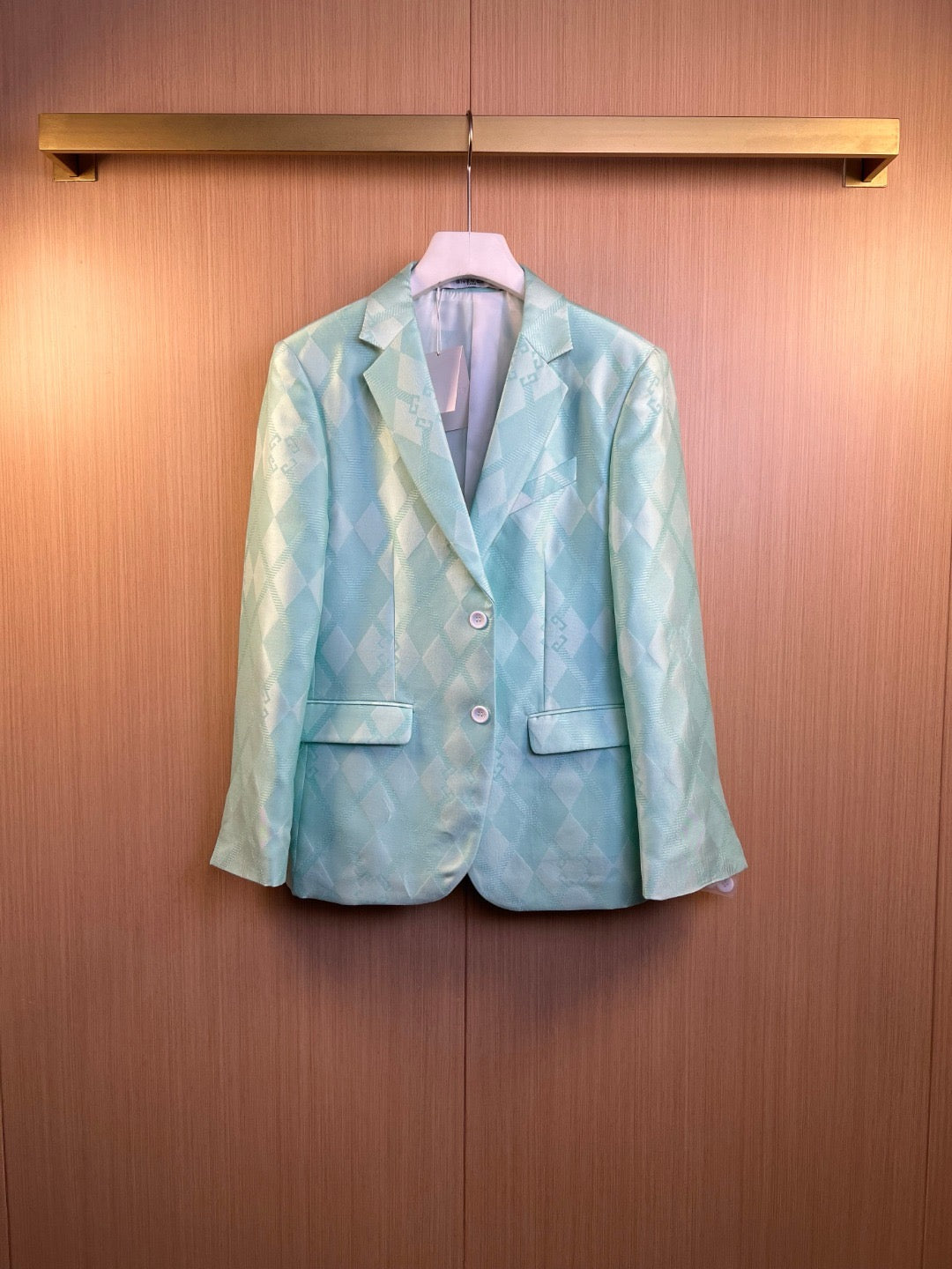 Light Green Jacket and Pant Suit - Size 54/ 33