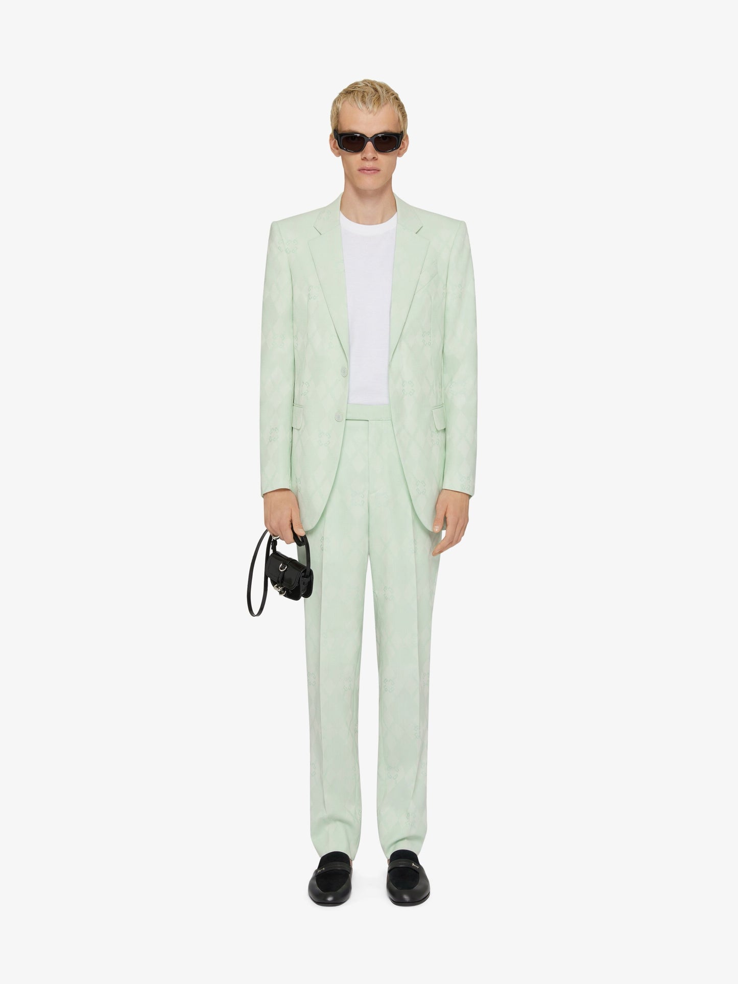 Light Green Jacket and Pant Suit - Size 54/ 33
