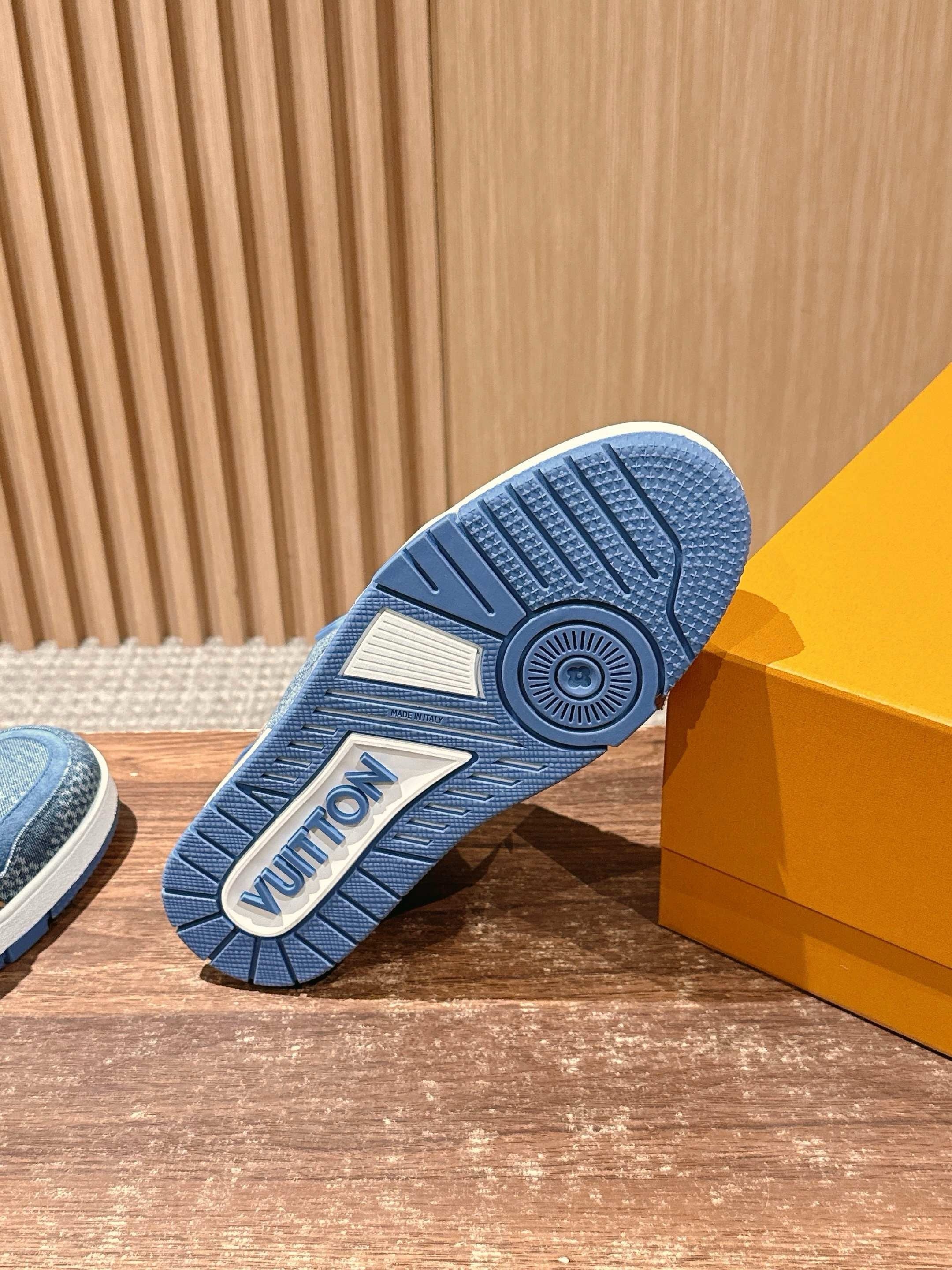 Blue and Black Shoes - FashionHype.xyz