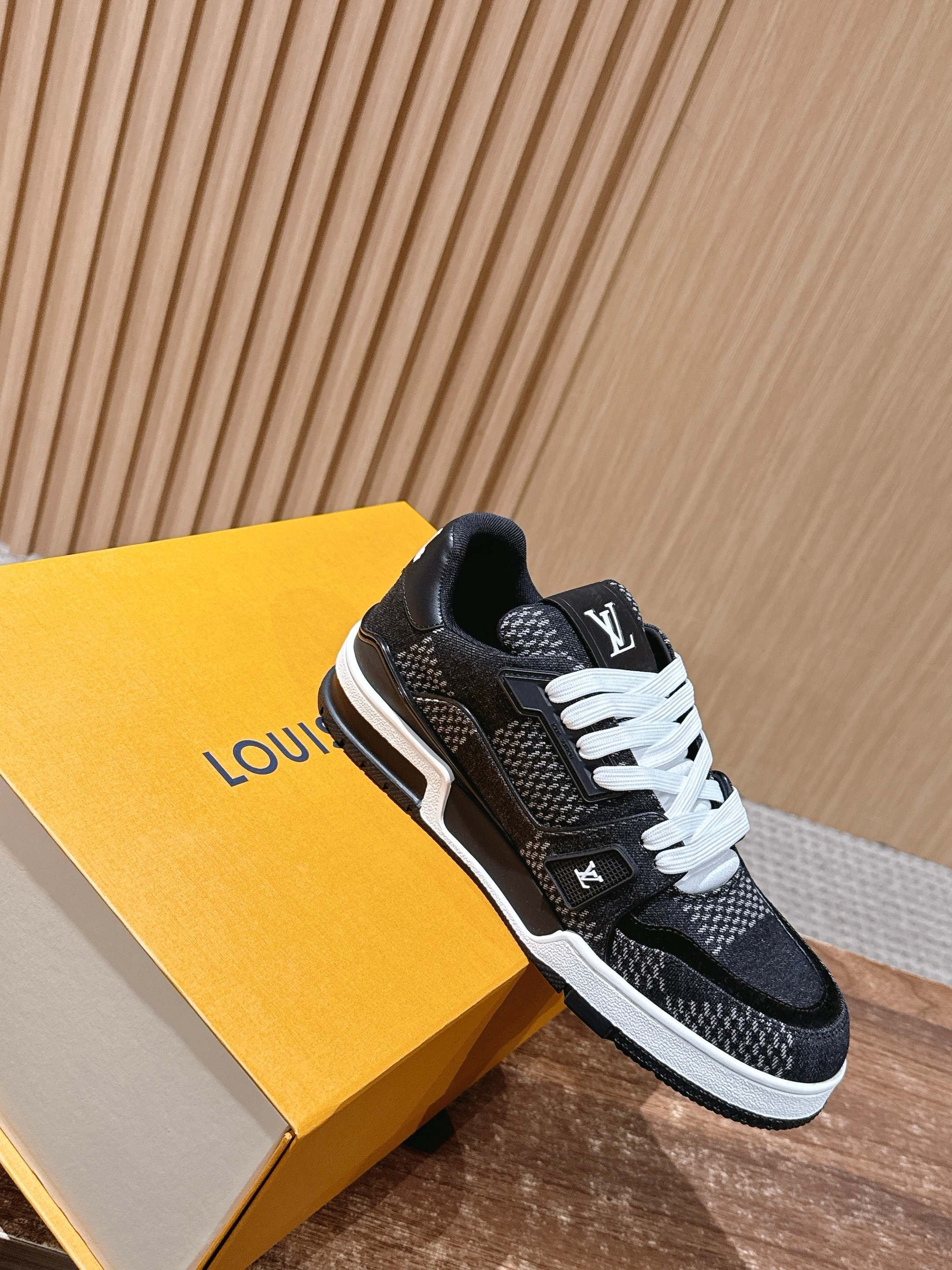 Blue and Black Shoes - FashionHype.xyz