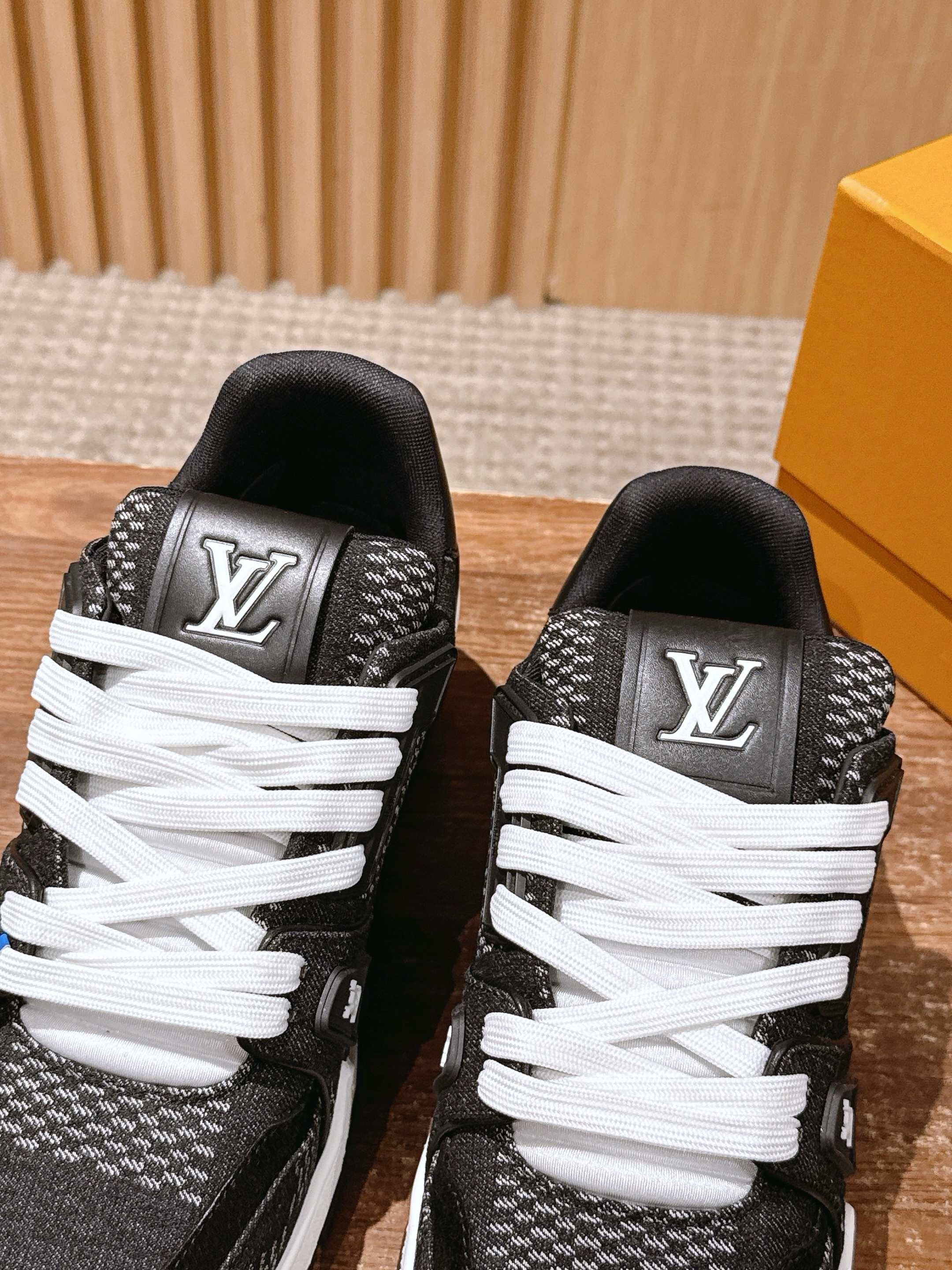 Blue and Black Shoes - FashionHype.xyz