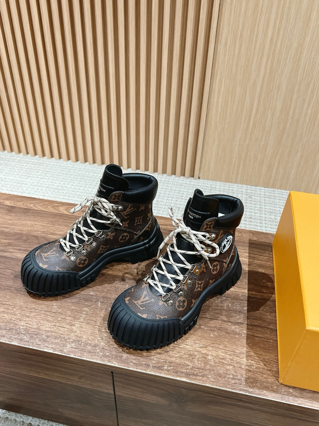 Black and Brown Shoes