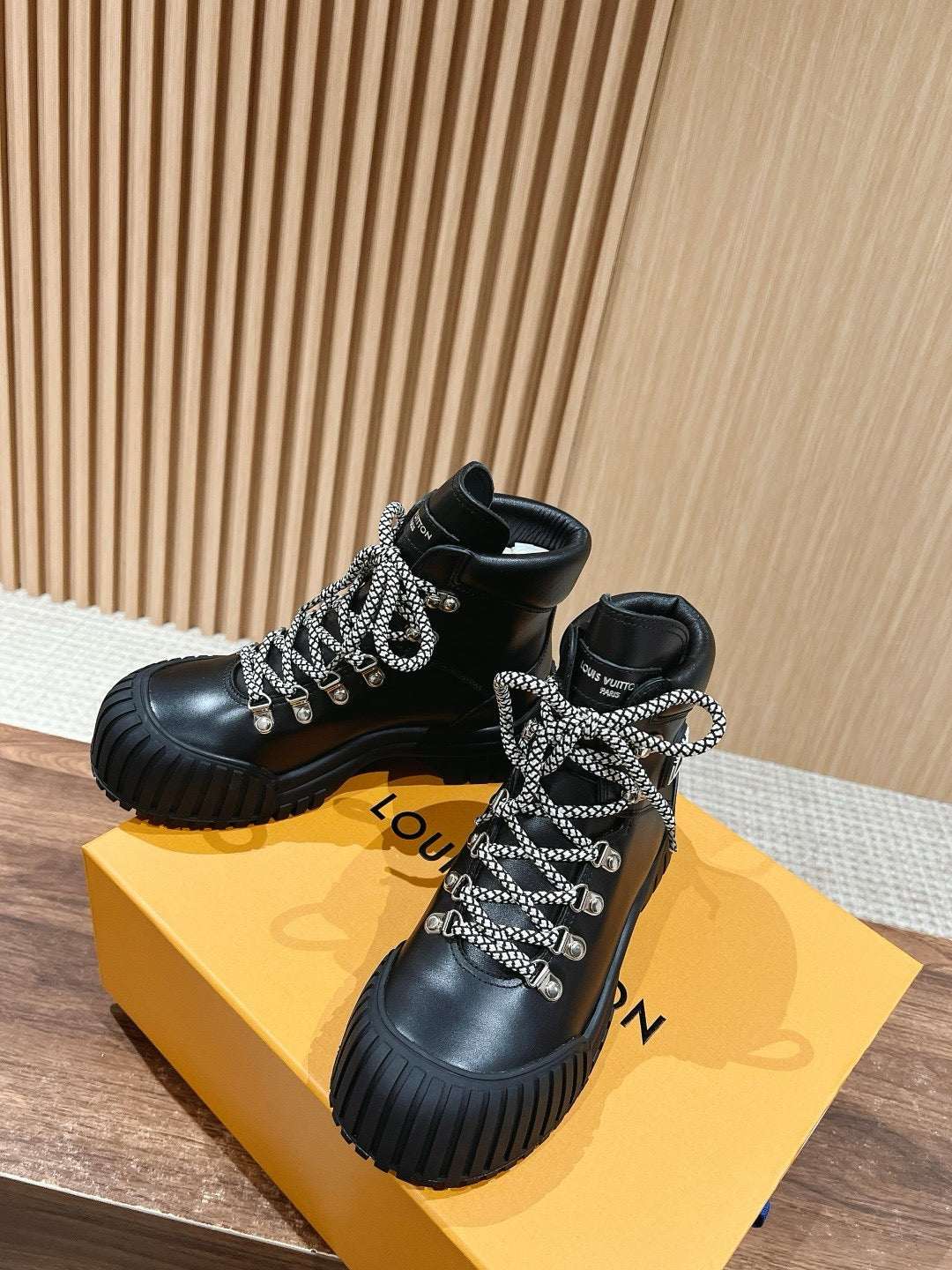 Black and Brown Shoes