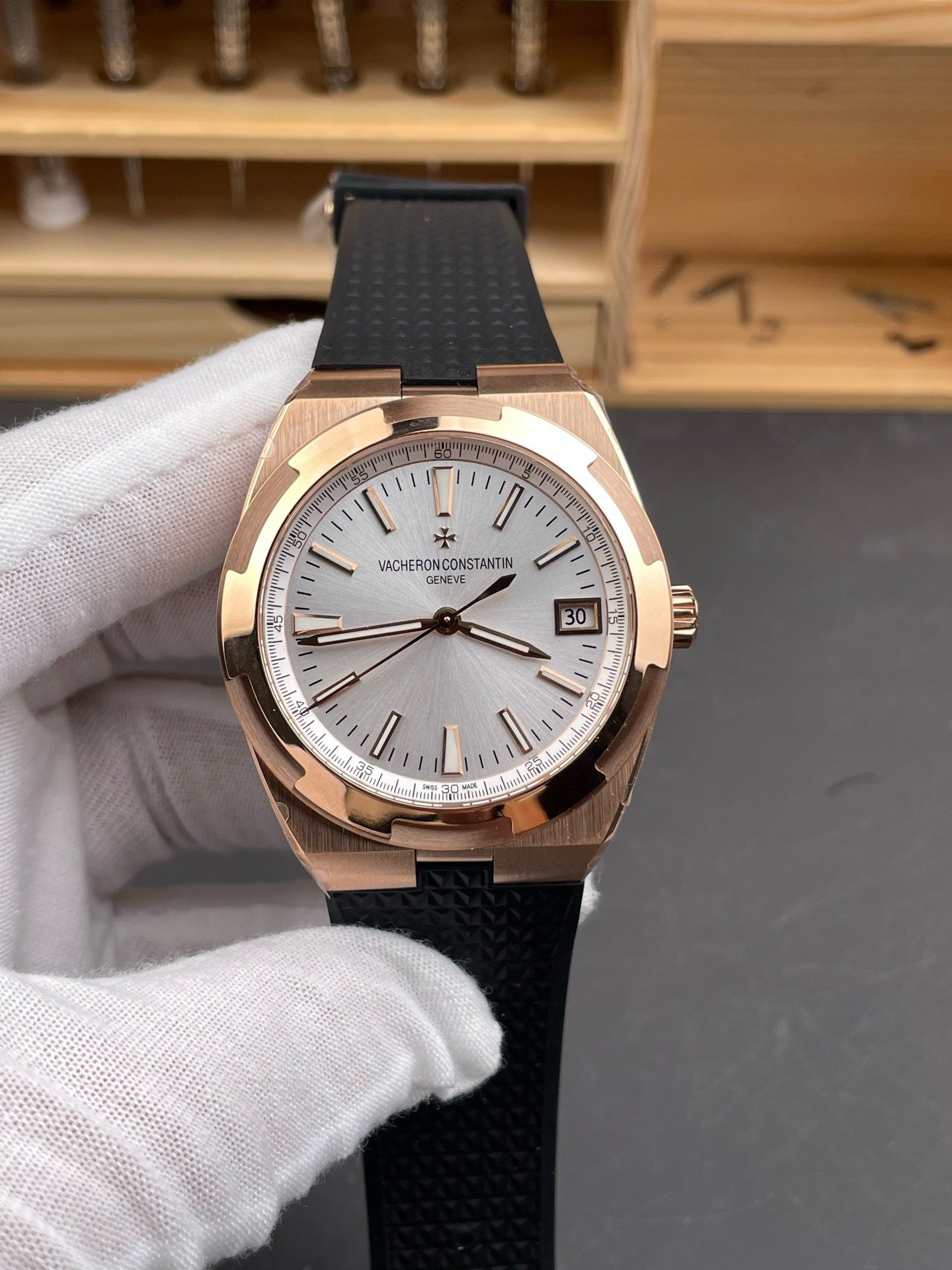 Black Golden Watch