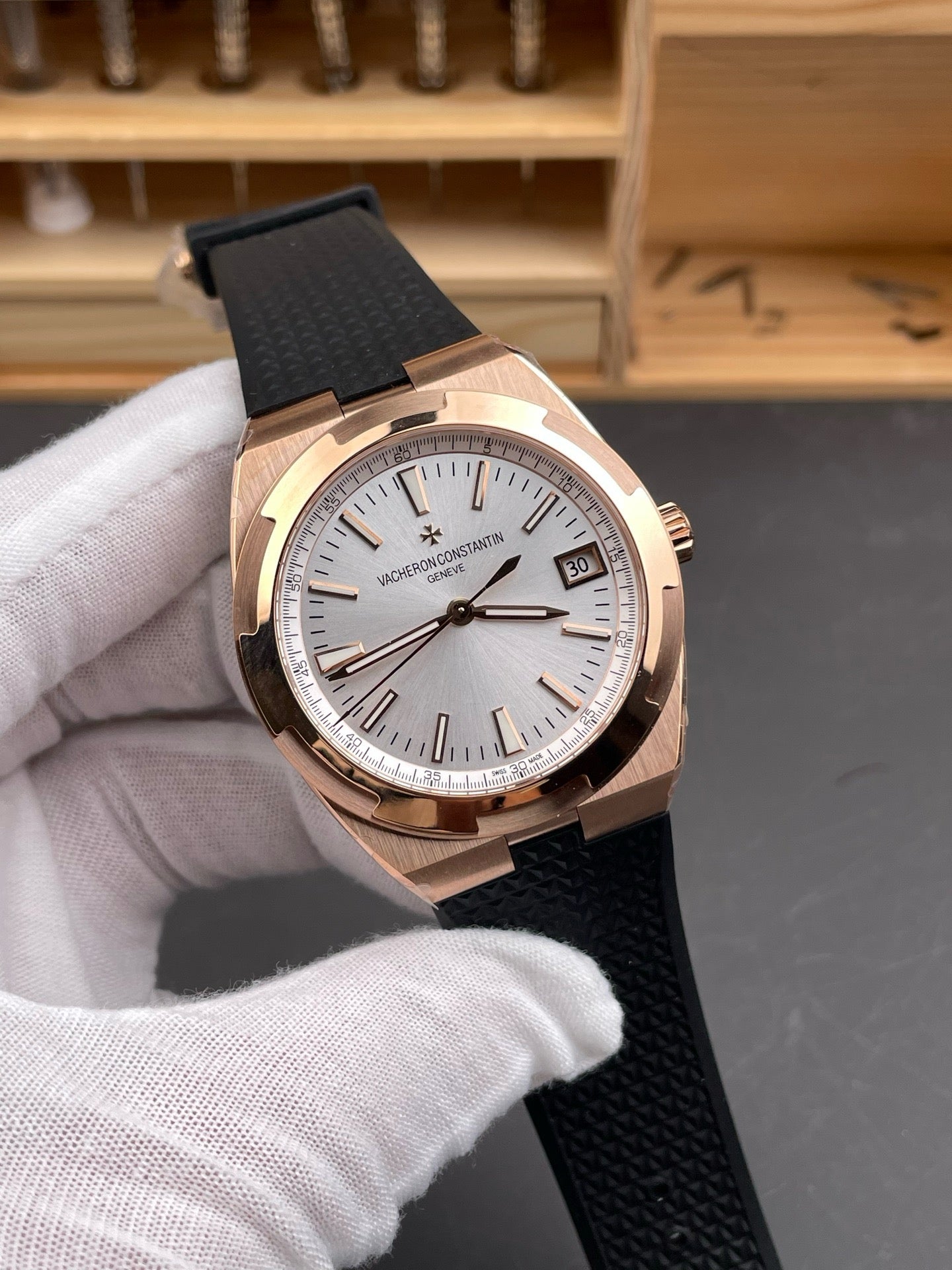 Black Golden Watch