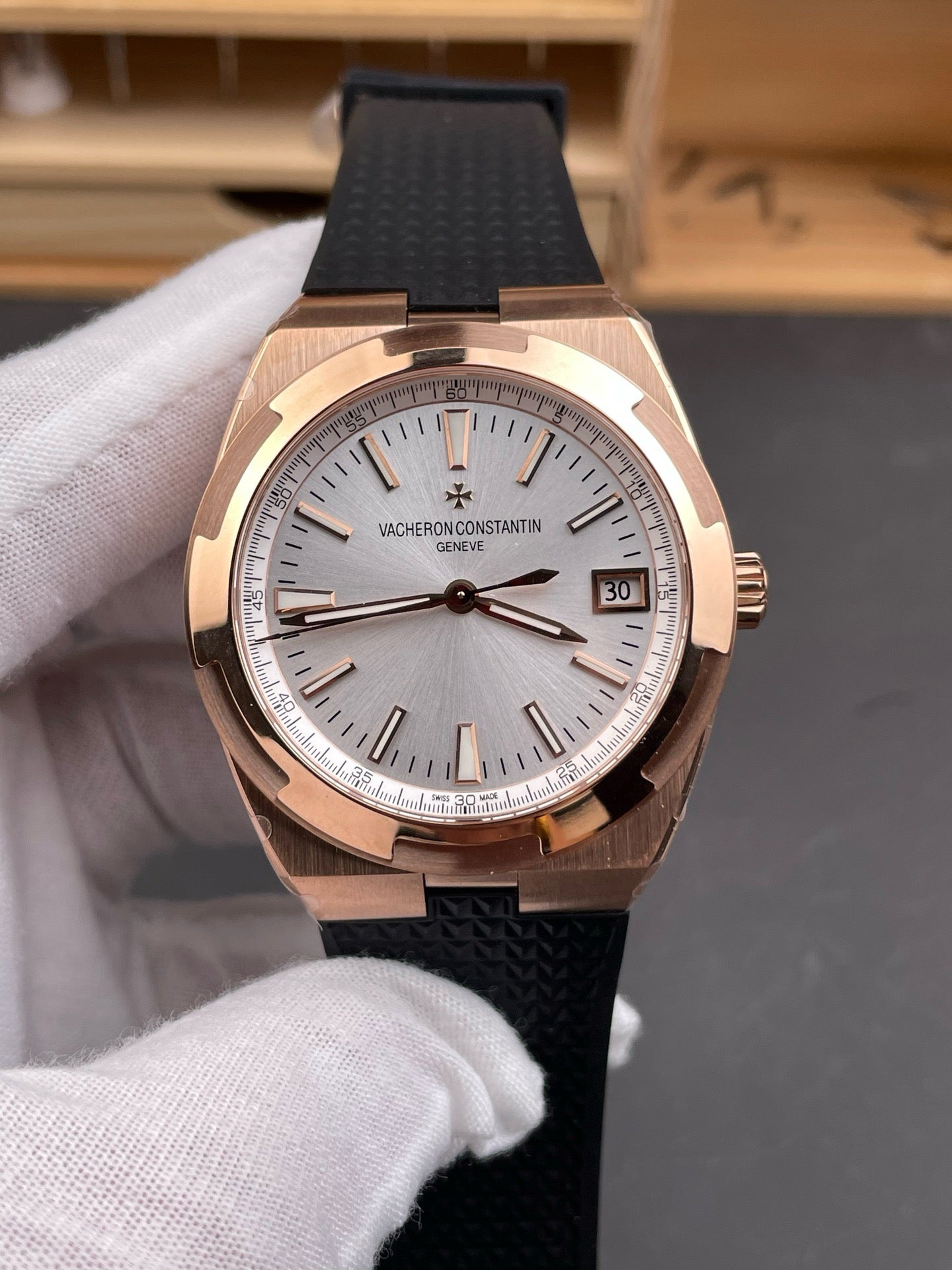 Black Golden Watch