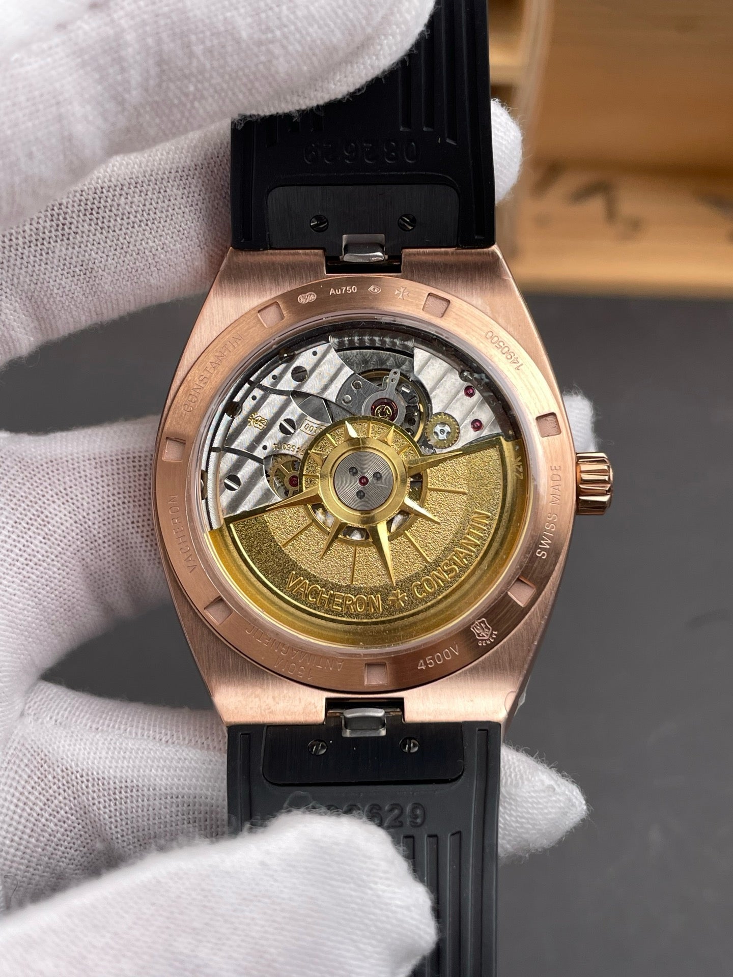 Black Golden Watch