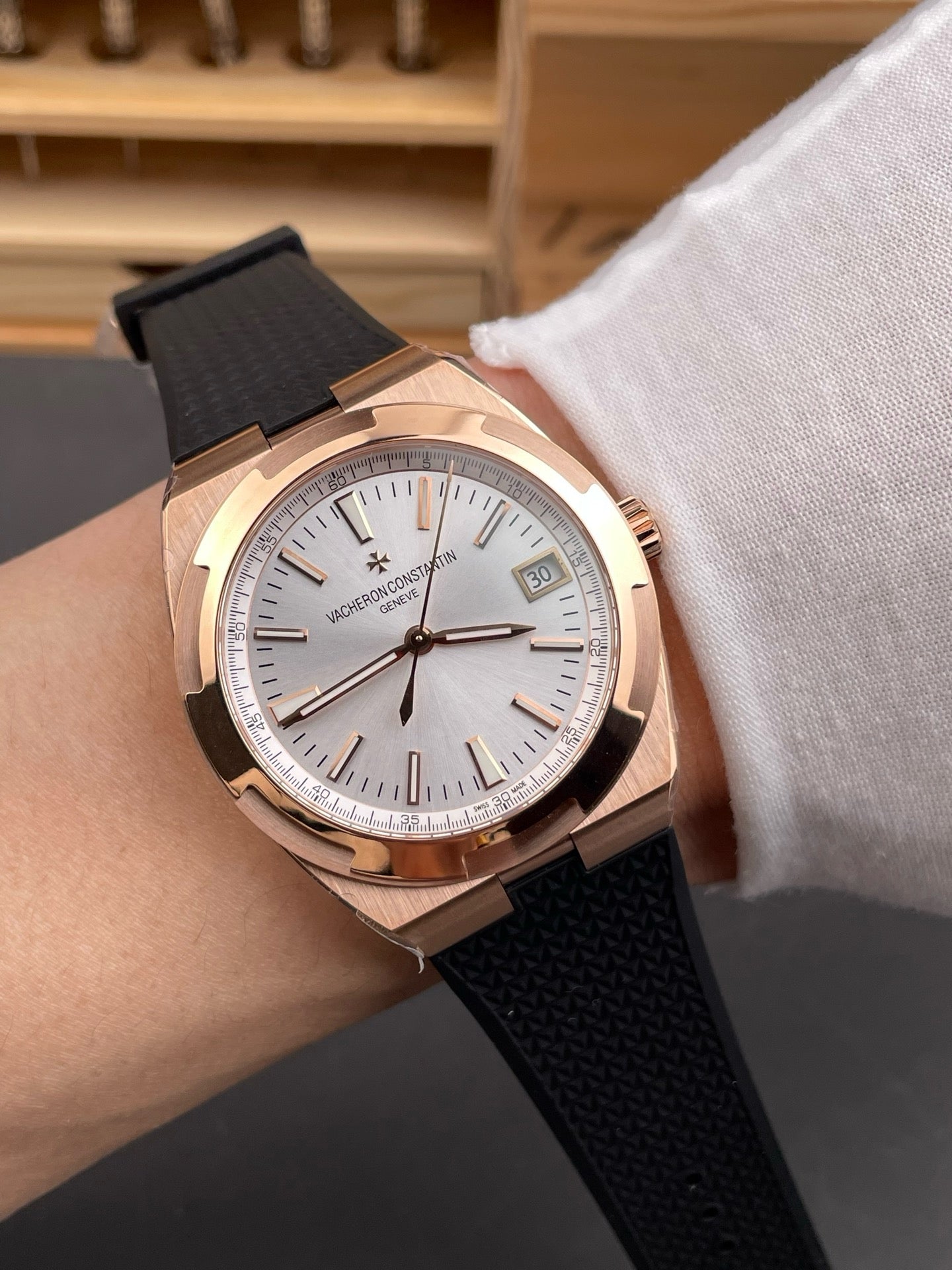 Black Golden Watch