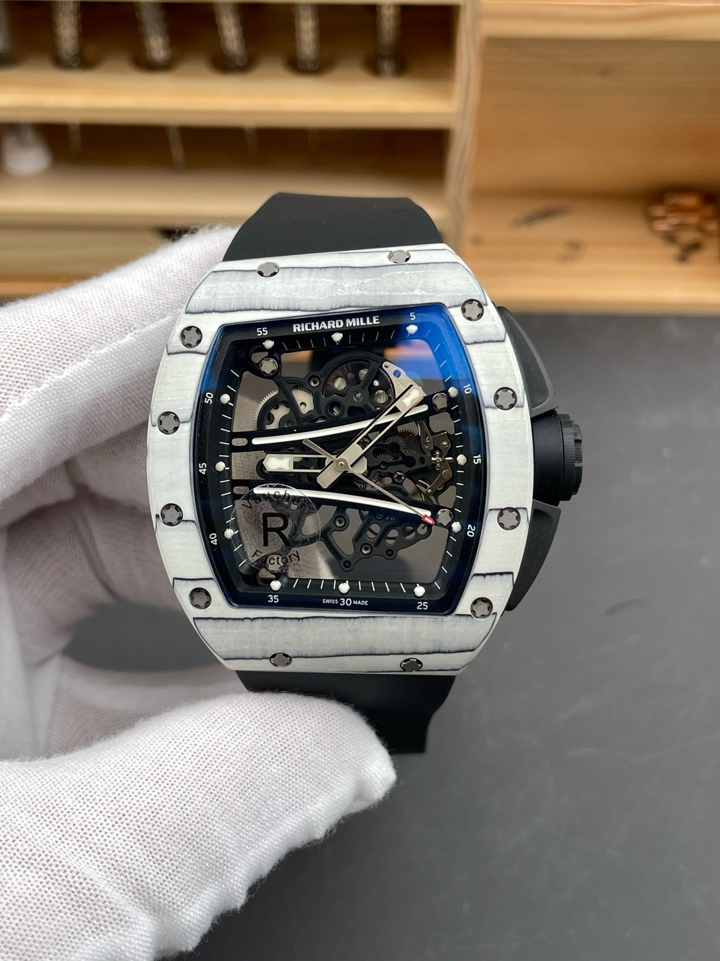 Black White Watch - FashionHype.xyz